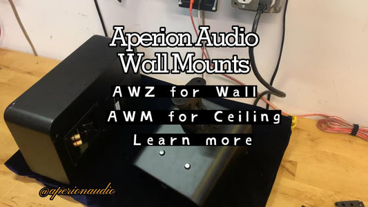 Introduce Aperion Audio AWM and AWZ Wall Mounts - Aperion Audio