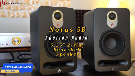Aperionaudio Novus 5B 2-Way 5" Bookshelf Speaker | Feels Like Home | Customer Photo Gallery 221225 - Aperion Audio