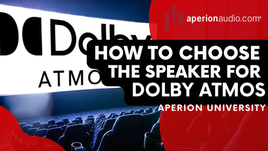 How to Choose the Speaker for Dolby Atmos Home Theater?