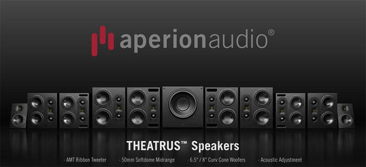 Stay Fresh! Aperion Audio Theatrus Install Ciname&Studio Speaker Reviews!