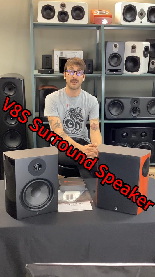 Introduce! Aperion New Verus V8S 8" Tripole Surround Speaker! - Aperion Audio