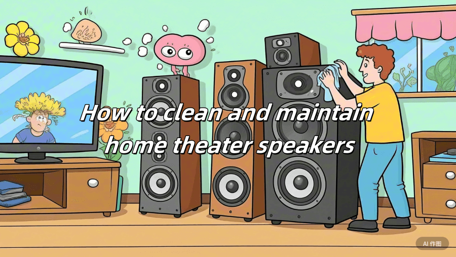 How to clean and maintain your home theater speakers to keep them looking new? - Aperion Audio