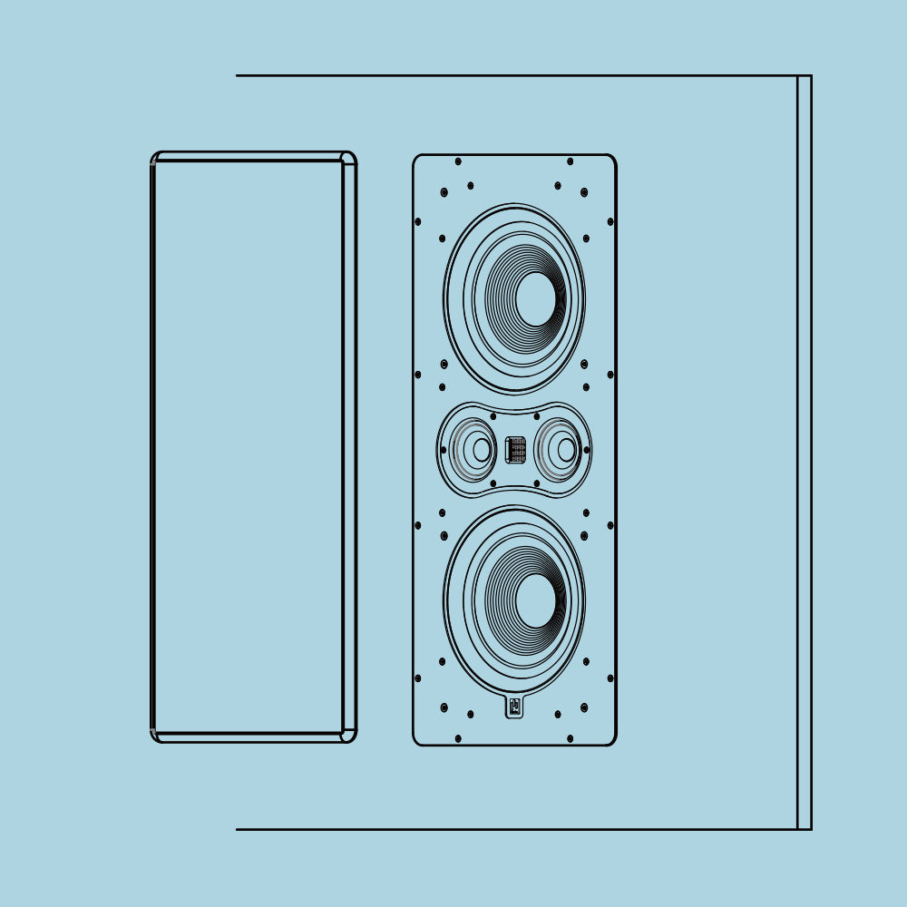 7. Attach the magnetic grille