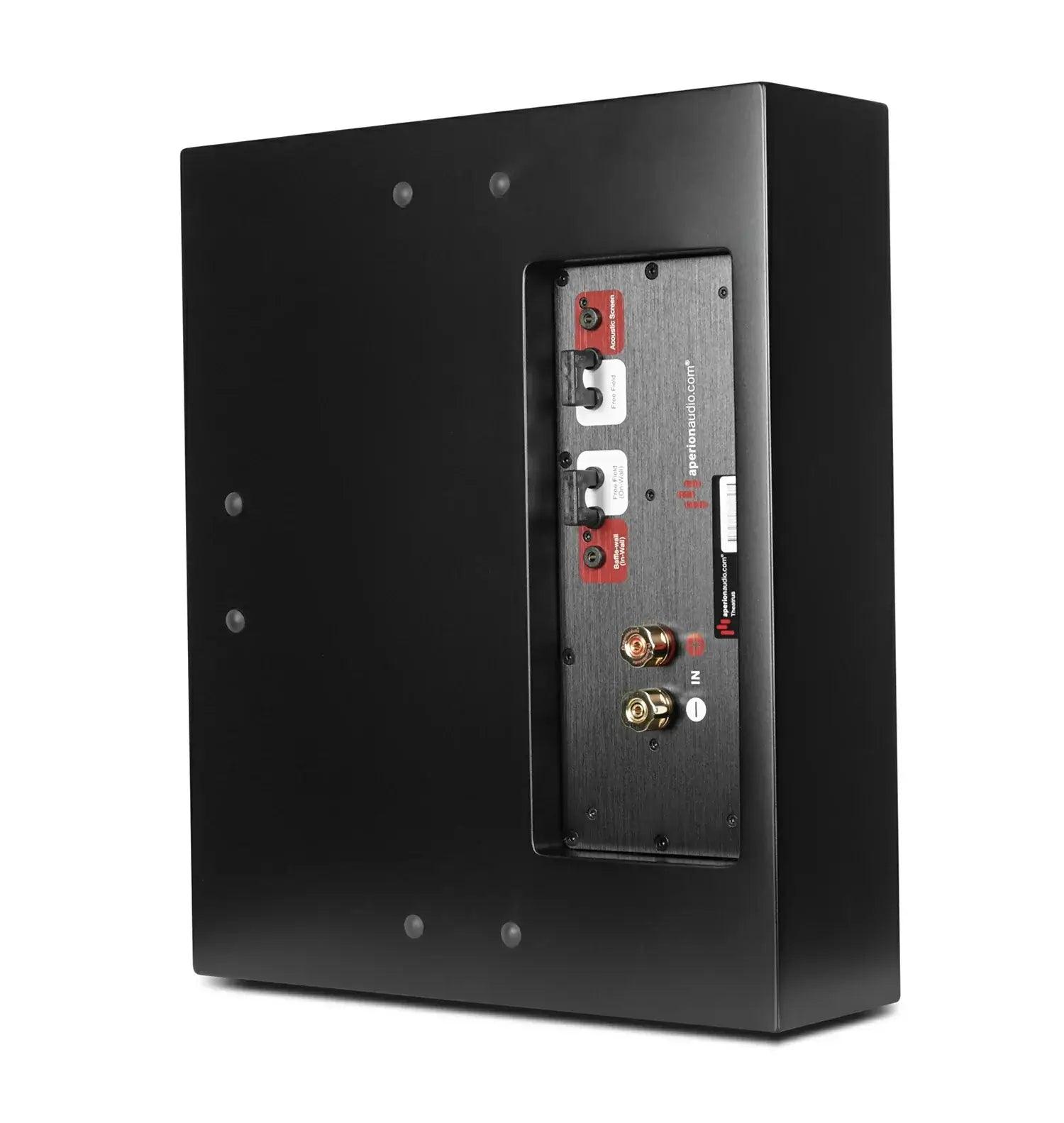 Aperion-Theatrus-T65S-Slim-3-Way-Dual-6.5"-Cinema/Studio-On-Wall-Installation-Speaker-Side-Back-aperionaudio