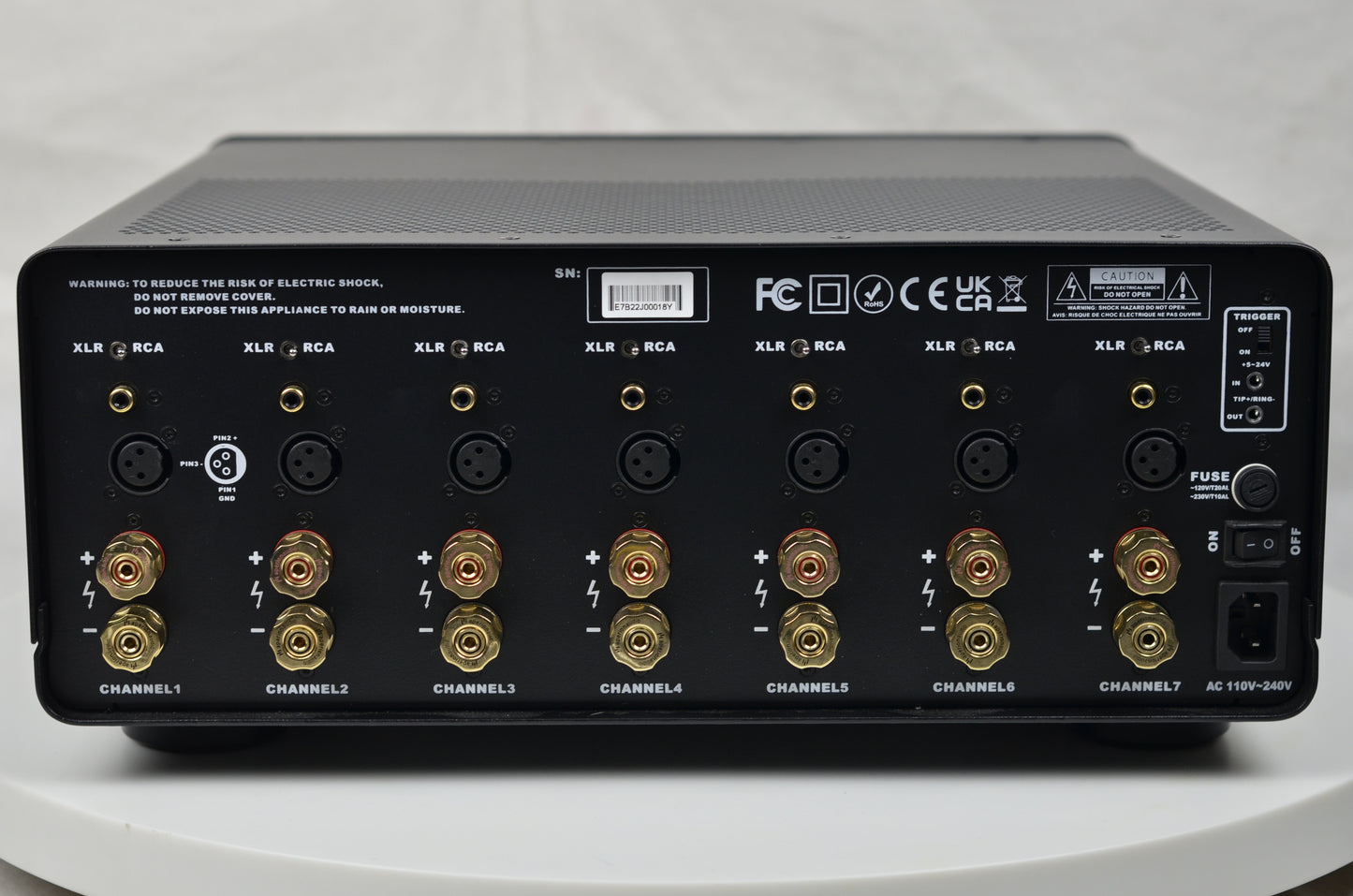 Energy 7 Channel Home Theater Power Amplifier - A stock #46Y