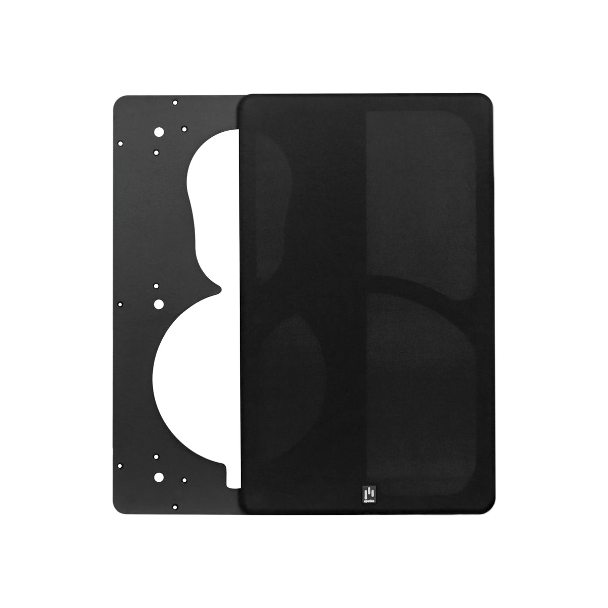 Aperion F63S In-Wall Mounting Kit Black with Grille