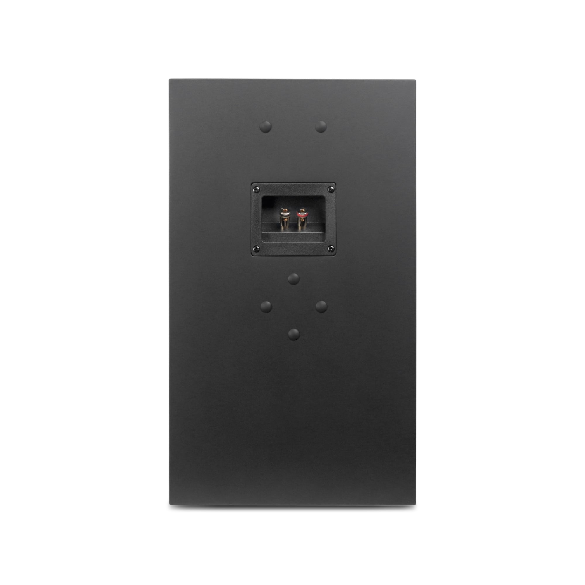 Aperion Audio Fons F83S Single 8" Slim On-Wall Speaker Stealth Black Back Side