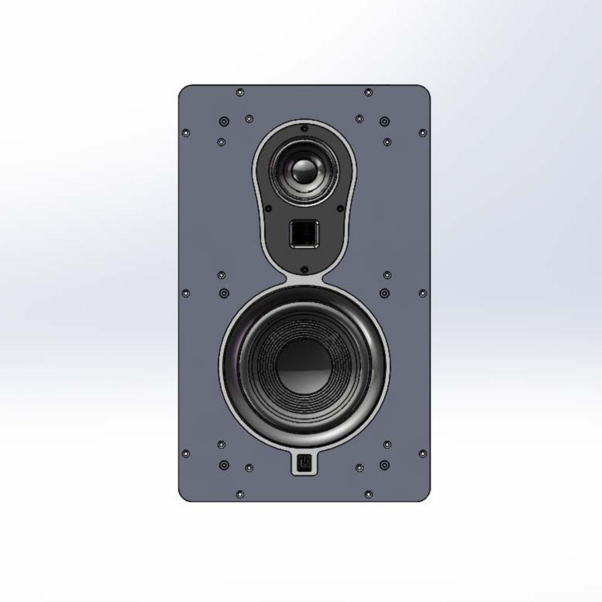 Aperion Fons F83S In-Wall Mounting Kit Black