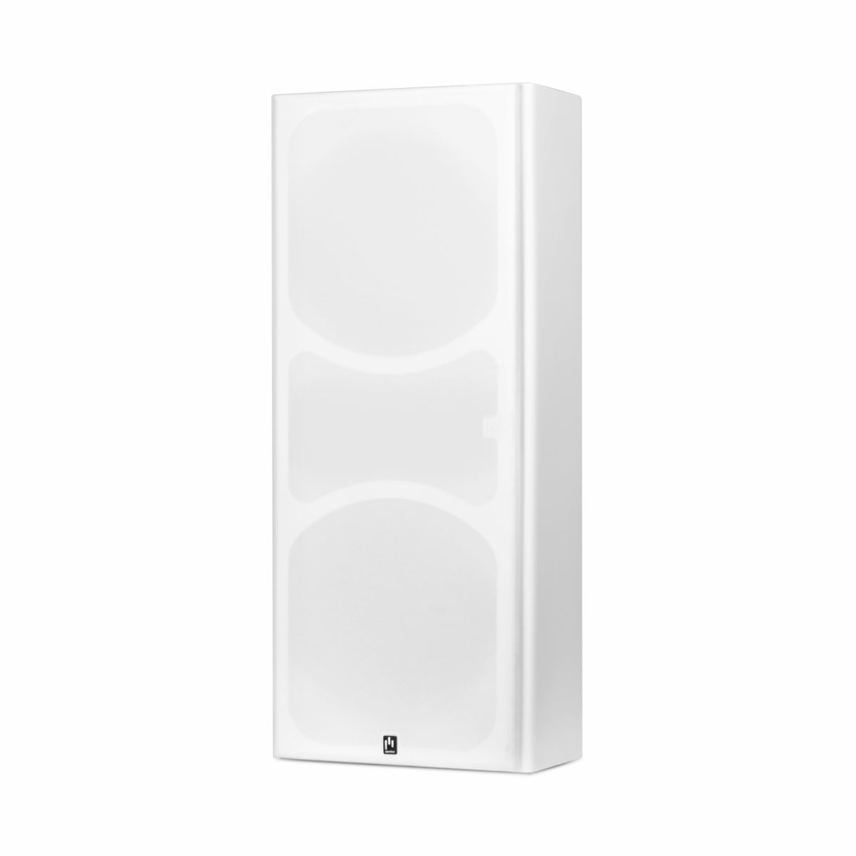 Aperion Audio Fons F85S Dual 8" Slim On-Wall Speaker Pure White Grille On