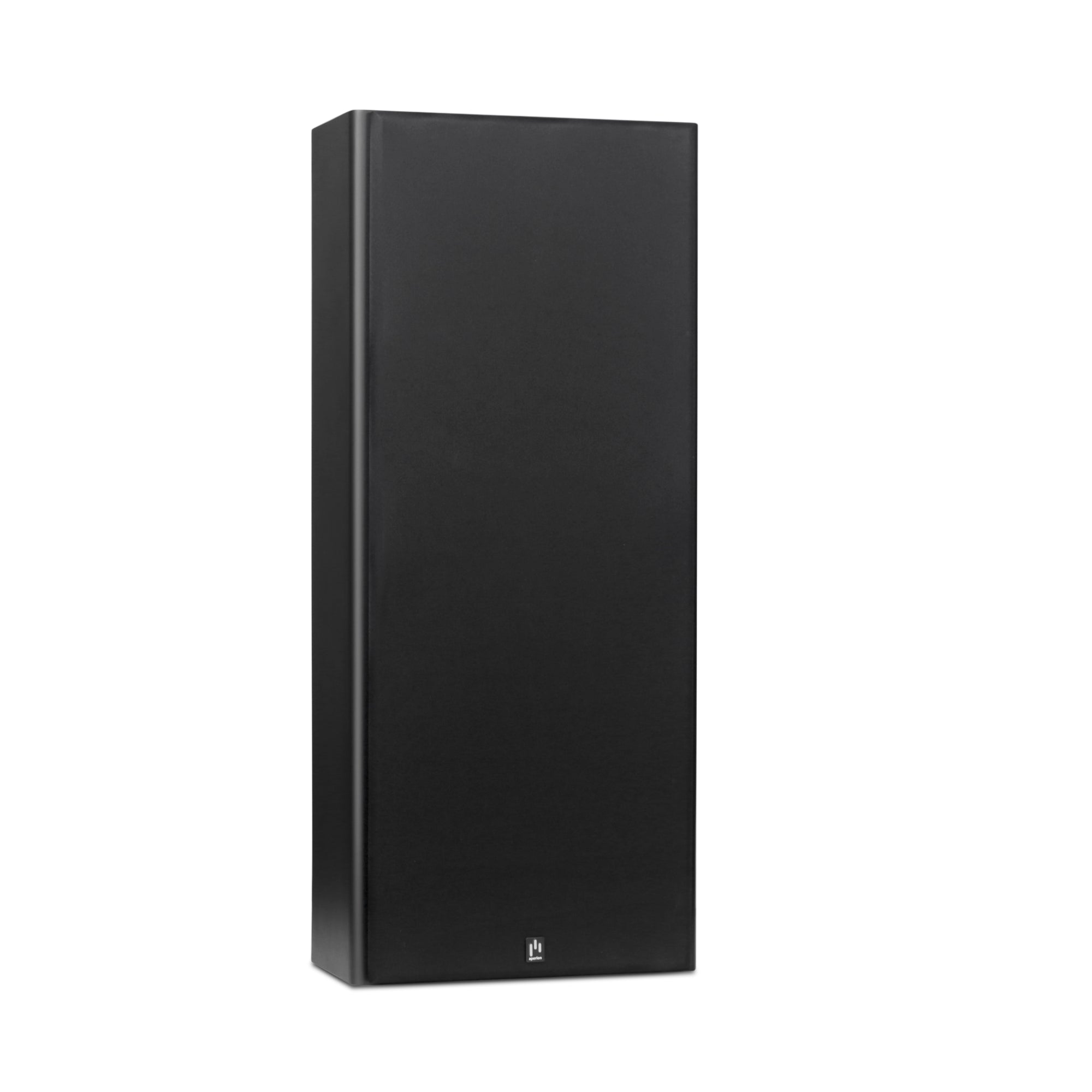 Aperion Audio Fons F85S Dual 8" Slim On-Wall Speaker Stealth Black Grille On
