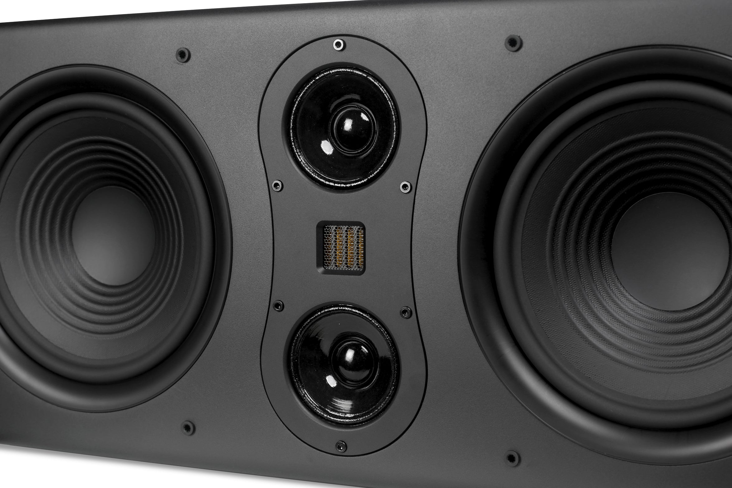 Aperion Audio Fons F85S Dual 8" Slim On-Wall Speaker Stealth Black