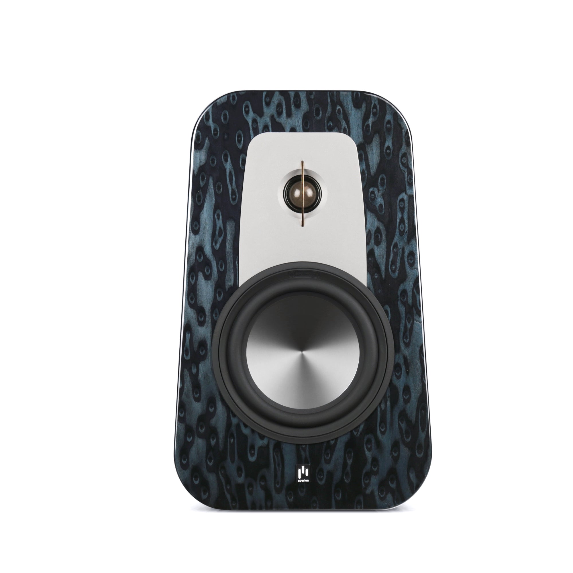 Aperion Grandis GR6 HiFi Bookshelf Speaker Gloss Blue Opal Front