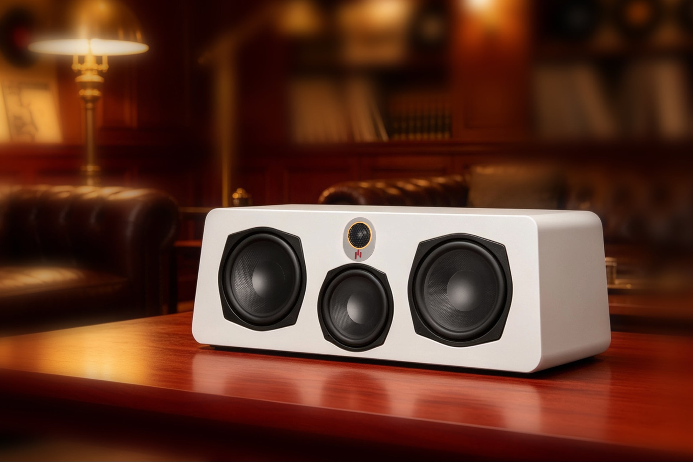 Aperion Audio Novus N6B 2-Way 6.5" Center Channel Speaker Pure White