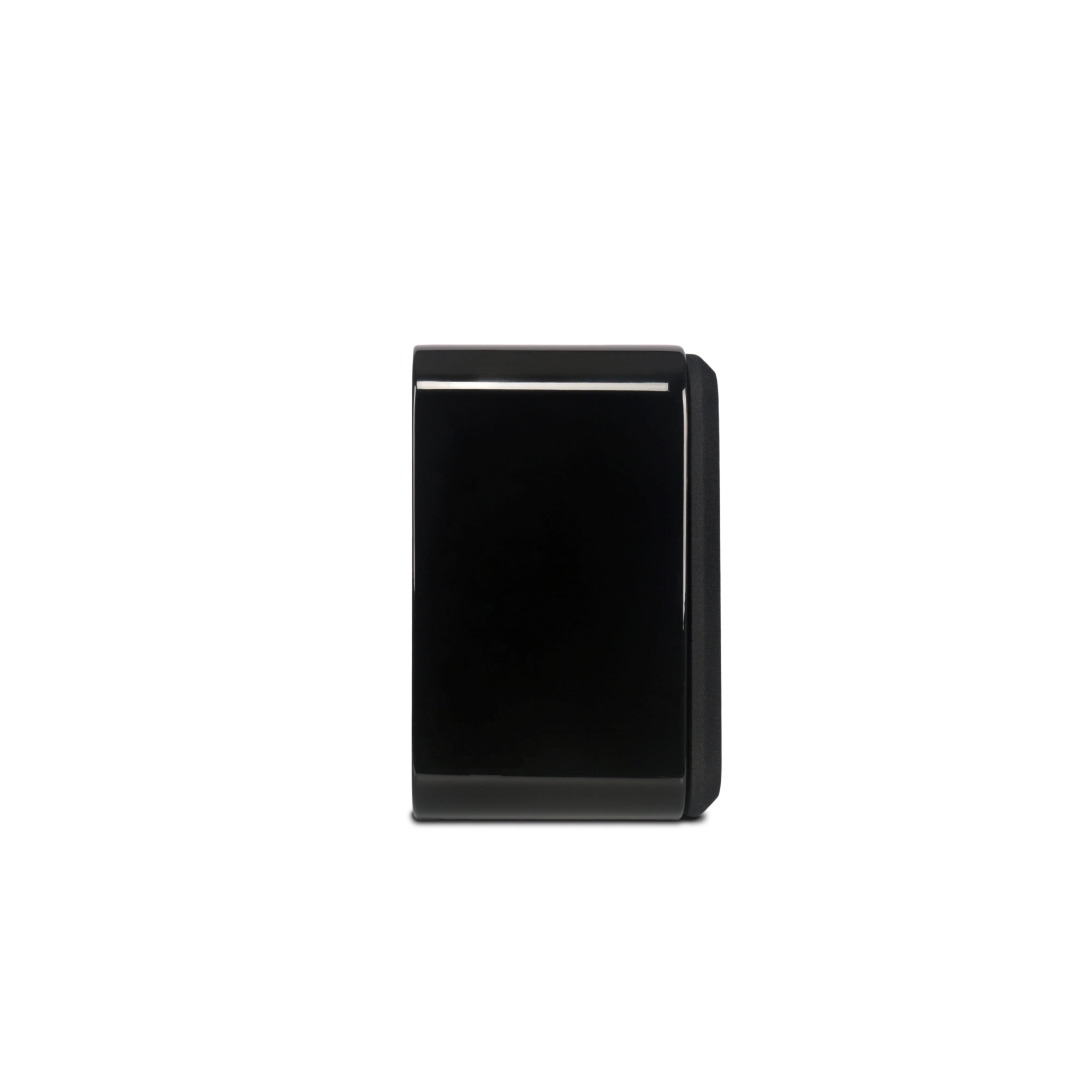 Aperion Audio Novus N6SC Slim LCR 6.5" On-Wall & Surround Speaker Gloss Black Side View