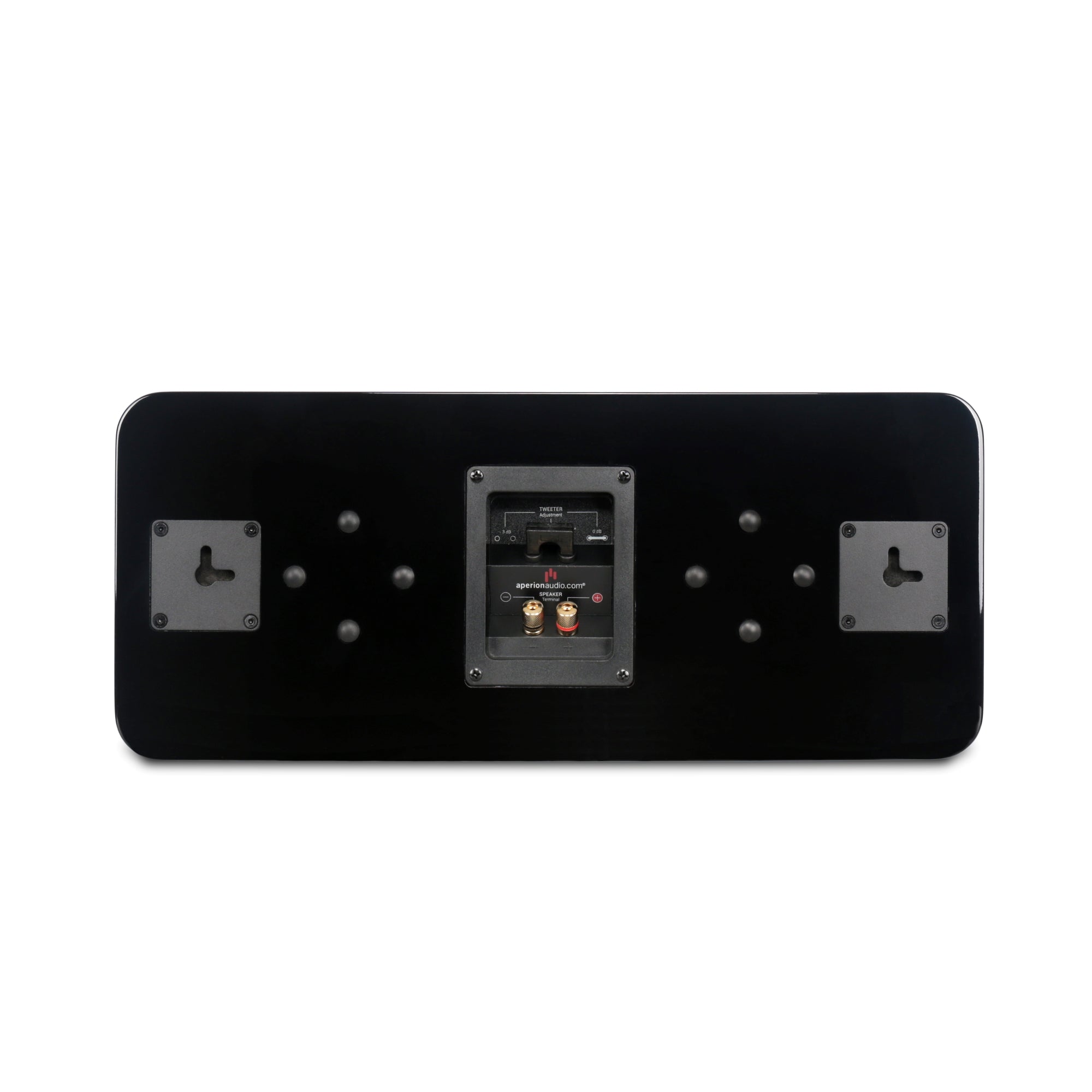 Aperion Audio Novus N6SC Slim LCR 6.5" On-Wall & Surround Speaker Gloss Black Back Side