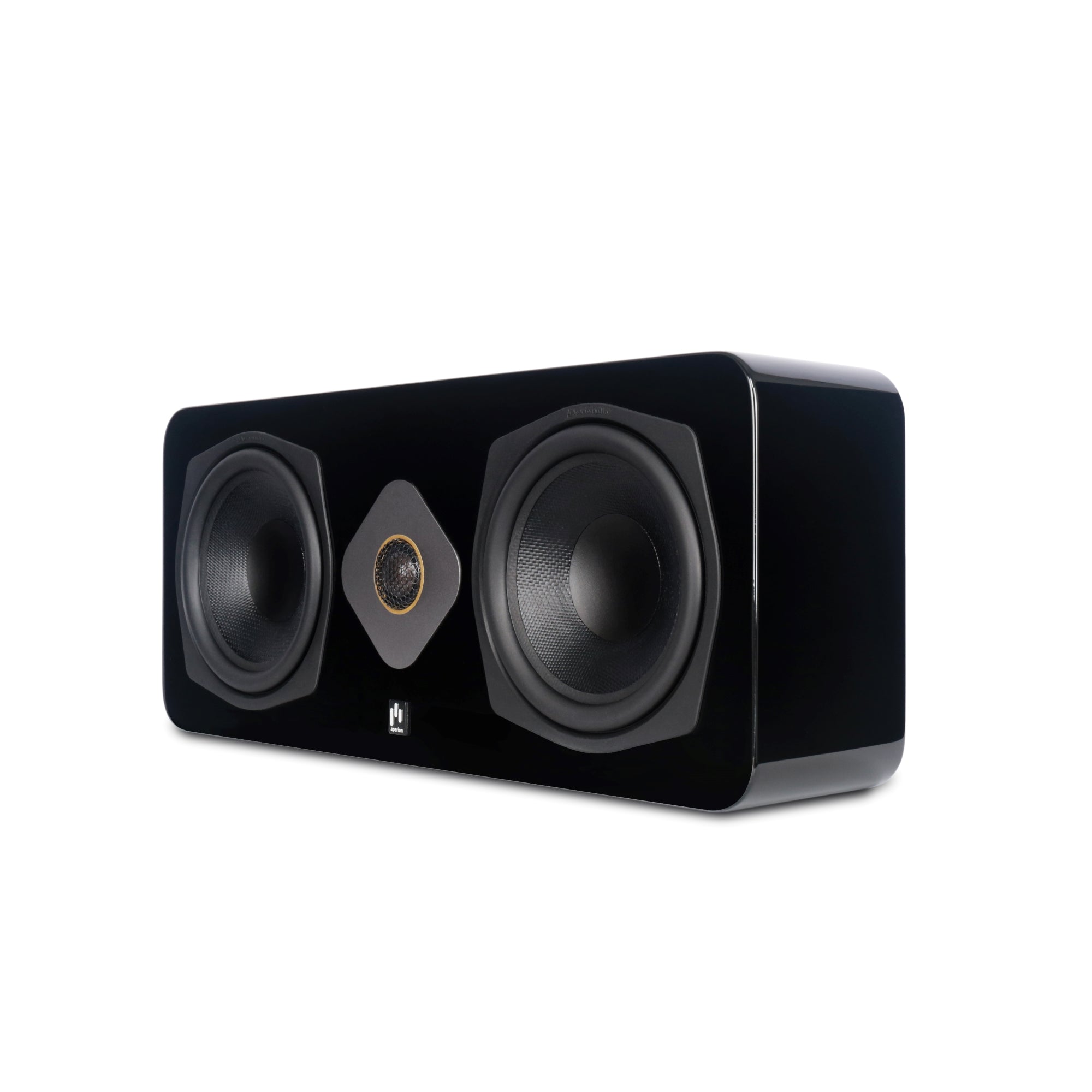 Aperion Audio Novus N6SC Slim LCR 6.5" On-Wall & Surround Speaker Gloss Black Front Right