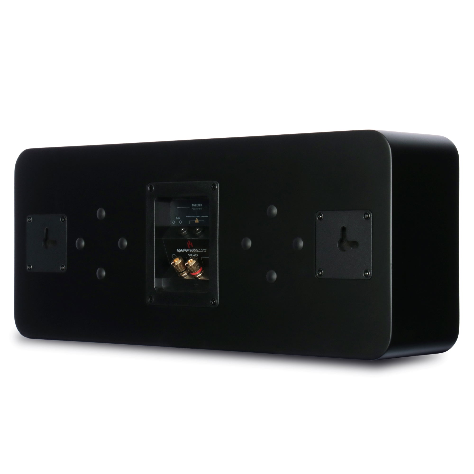 Aperion Audio Novus N6SC Slim LCR 6.5" On-Wall & Surround Speaker Stealth Black Rear Right