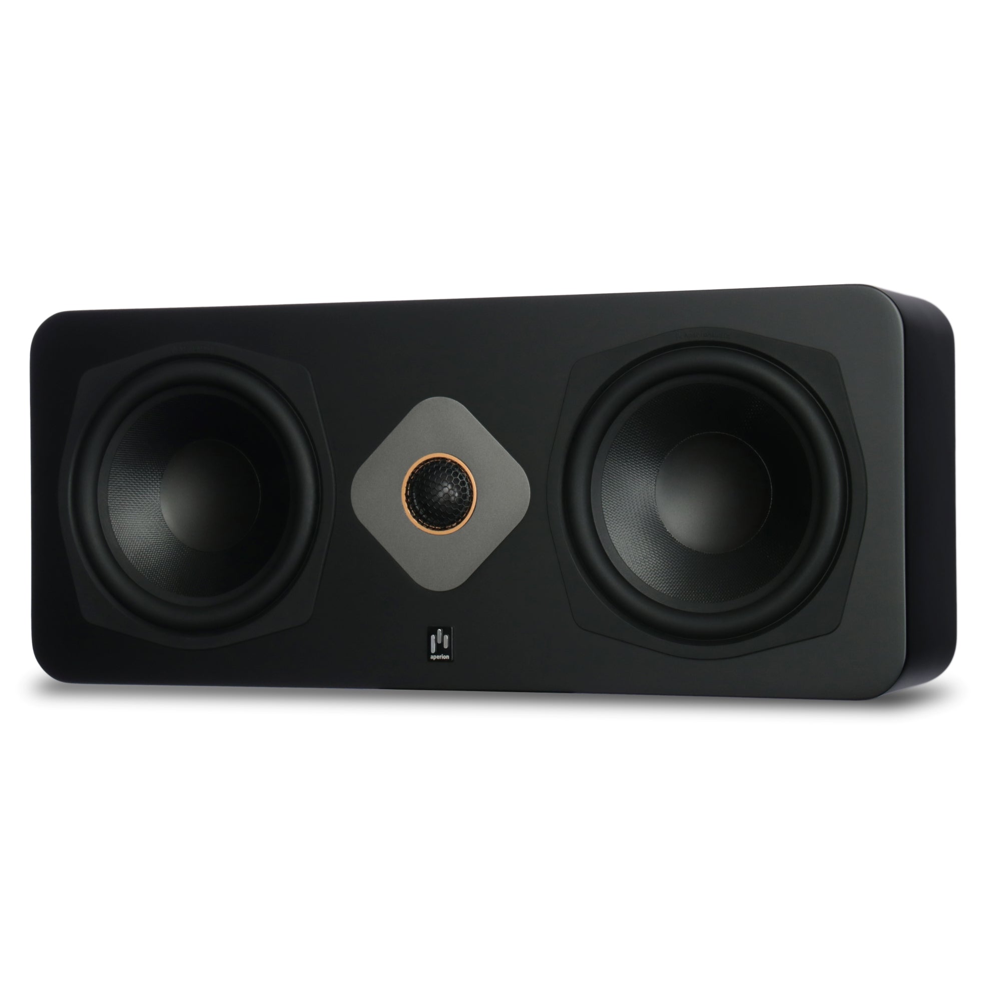 Aperion Audio Novus N6SC Slim LCR 6.5" On-Wall & Surround Speaker Stealth Black Front Right