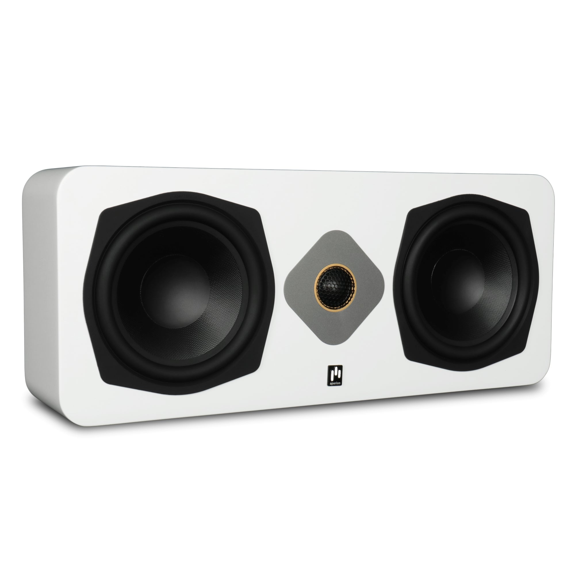 Aperion Audio Novus N6SC Slim LCR 6.5" On-Wall & Surround Speaker Pure White Front Left