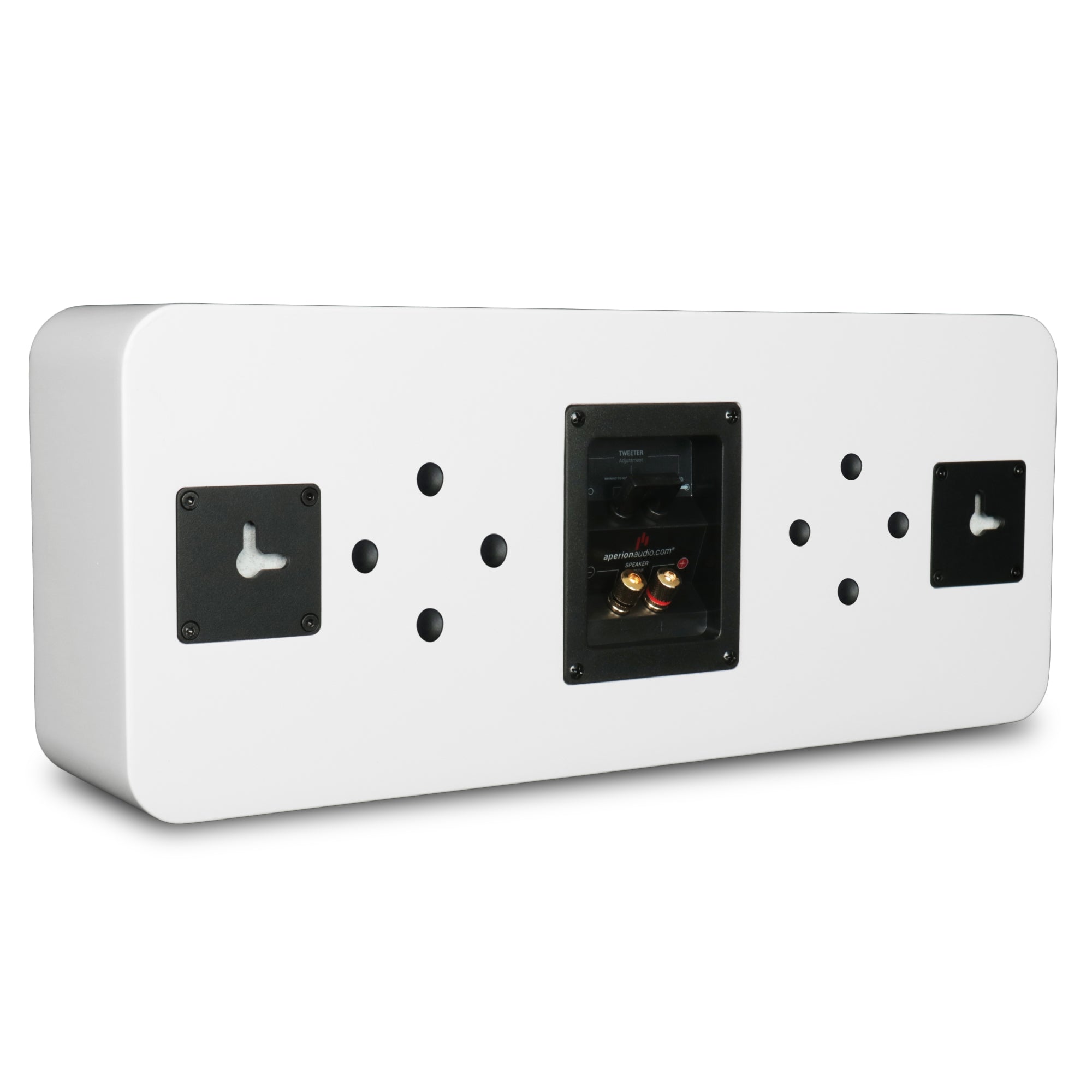 Aperion Audio Novus N6SC Slim LCR 6.5" On-Wall & Surround Speaker Pure White Rear Left