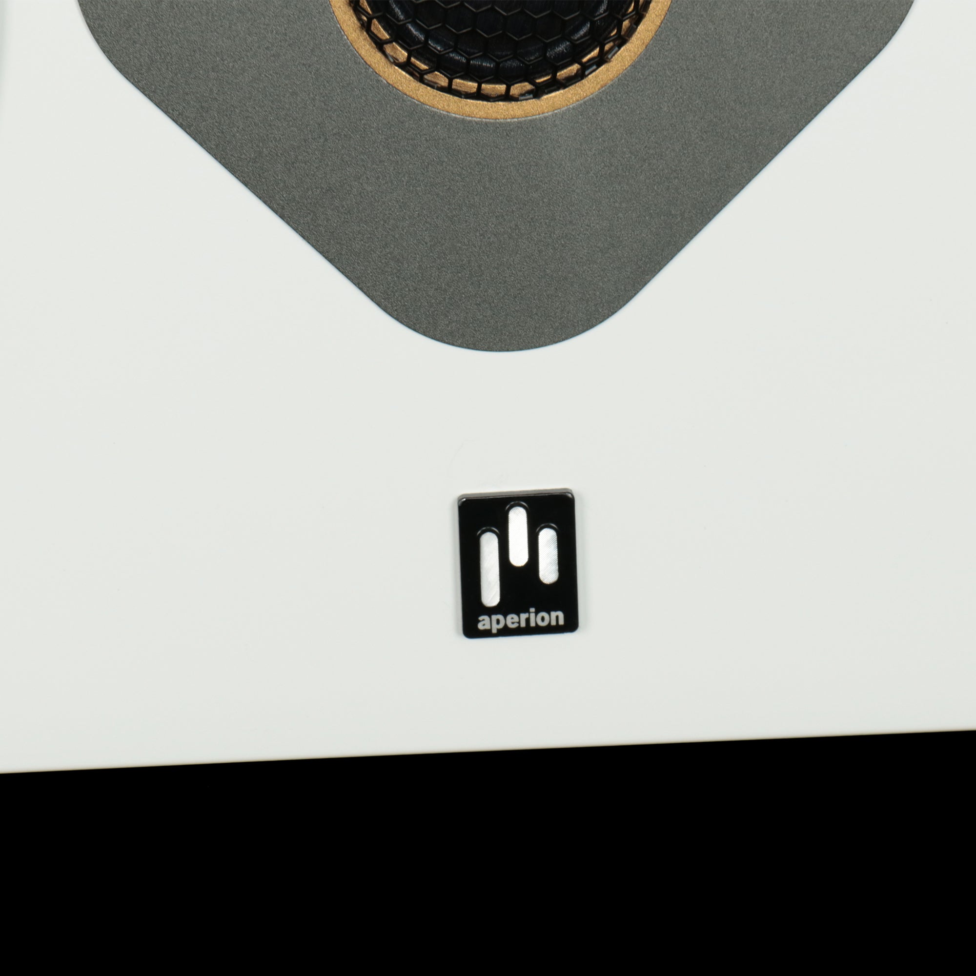 Aperion Audio Novus N6SC Slim LCR 6.5" On-Wall & Surround Speaker Pure White Logo