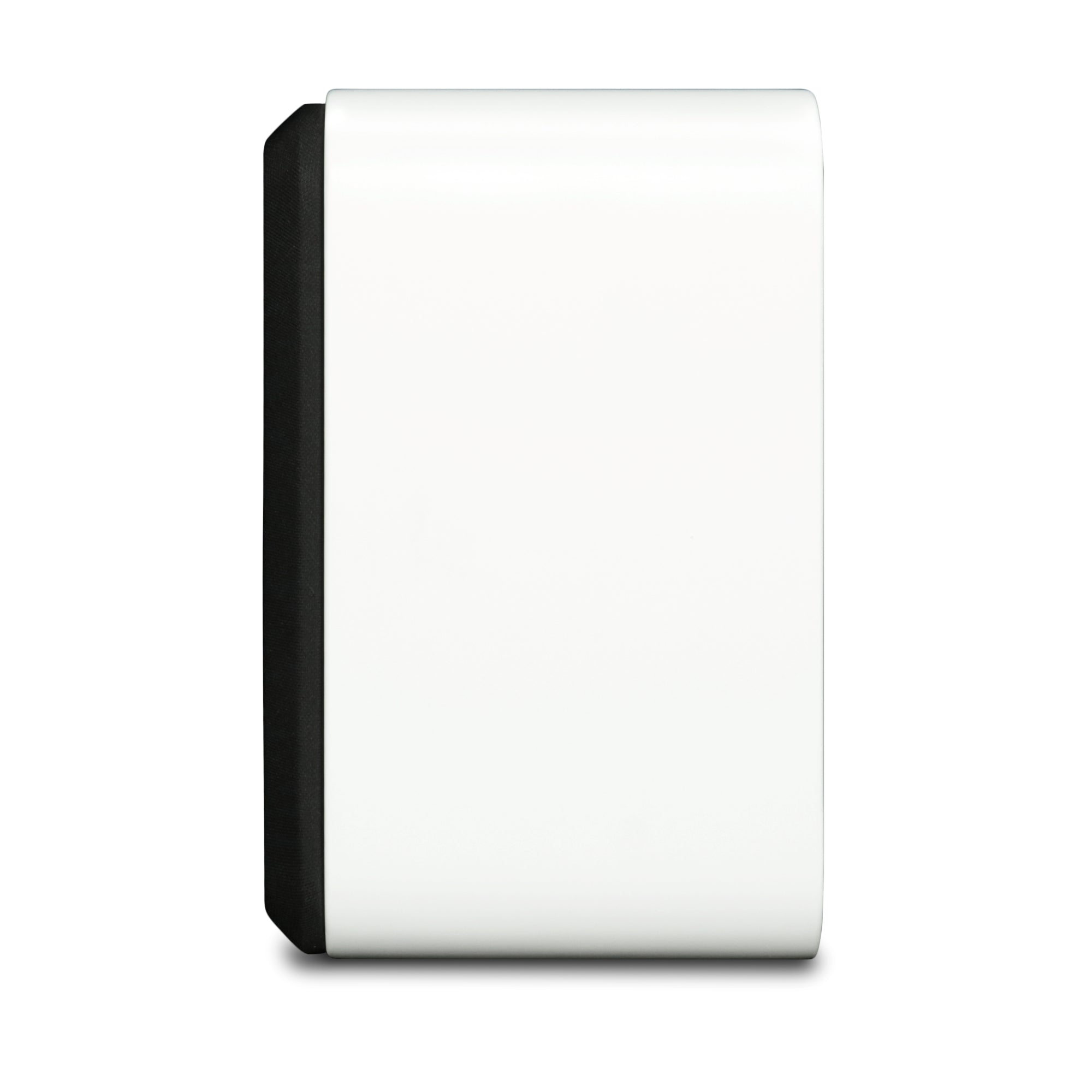 Aperion Audio Novus N6SC Slim LCR 6.5" On-Wall & Surround Speaker Pure White Side View
