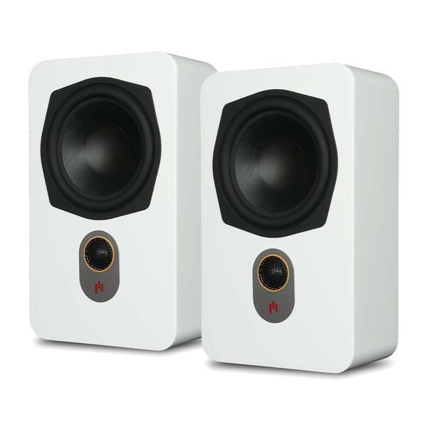 Novus N6SR Slim Satellite Speaker Pure White A Stock-083\084 $149 OFF - Aperion Audio