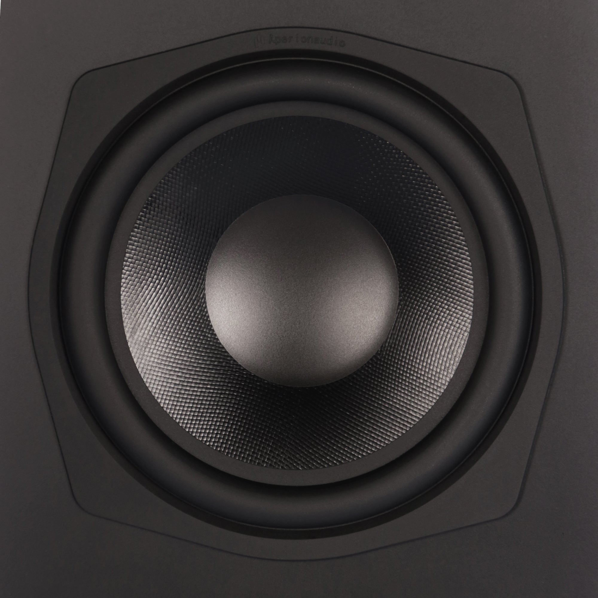 Aperion Audio Novus N6SR Slim Satellite 6.5" On-Wall & Surround Speaker Stealth Black Woofer