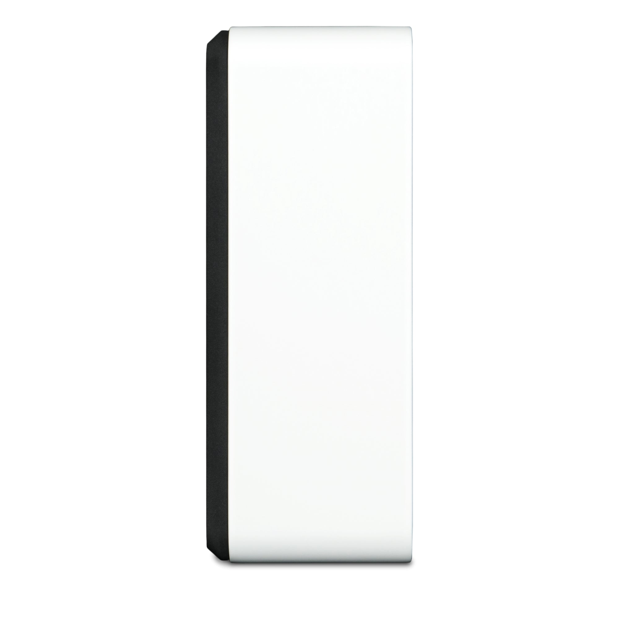Aperion Audio Novus N6SR Slim Satellite 6.5" On-Wall & Surround Speaker Pure White Side View