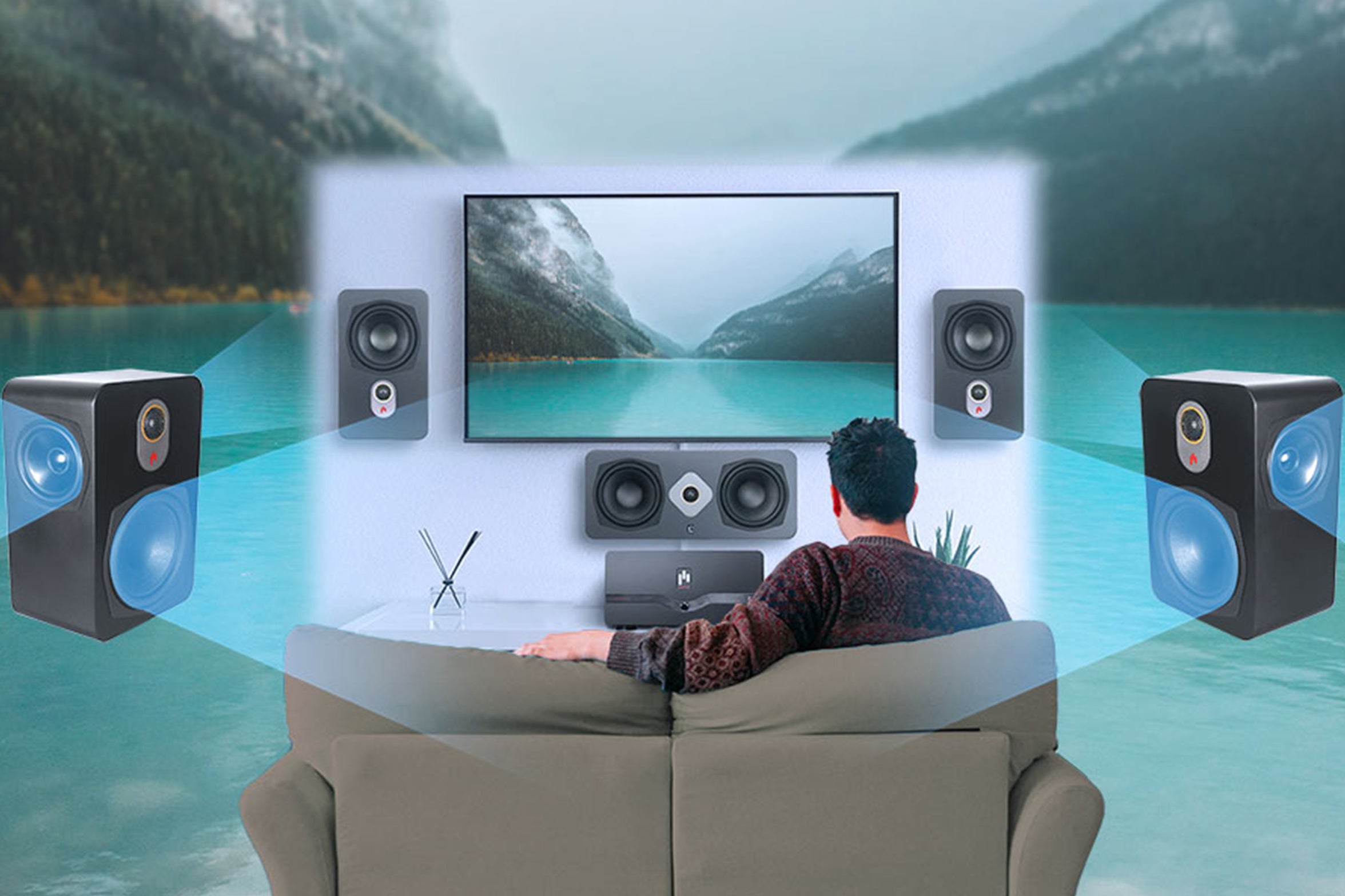 Aperion Audio Novus N6SS 3-Way Tripolar Surround Speaker Design
