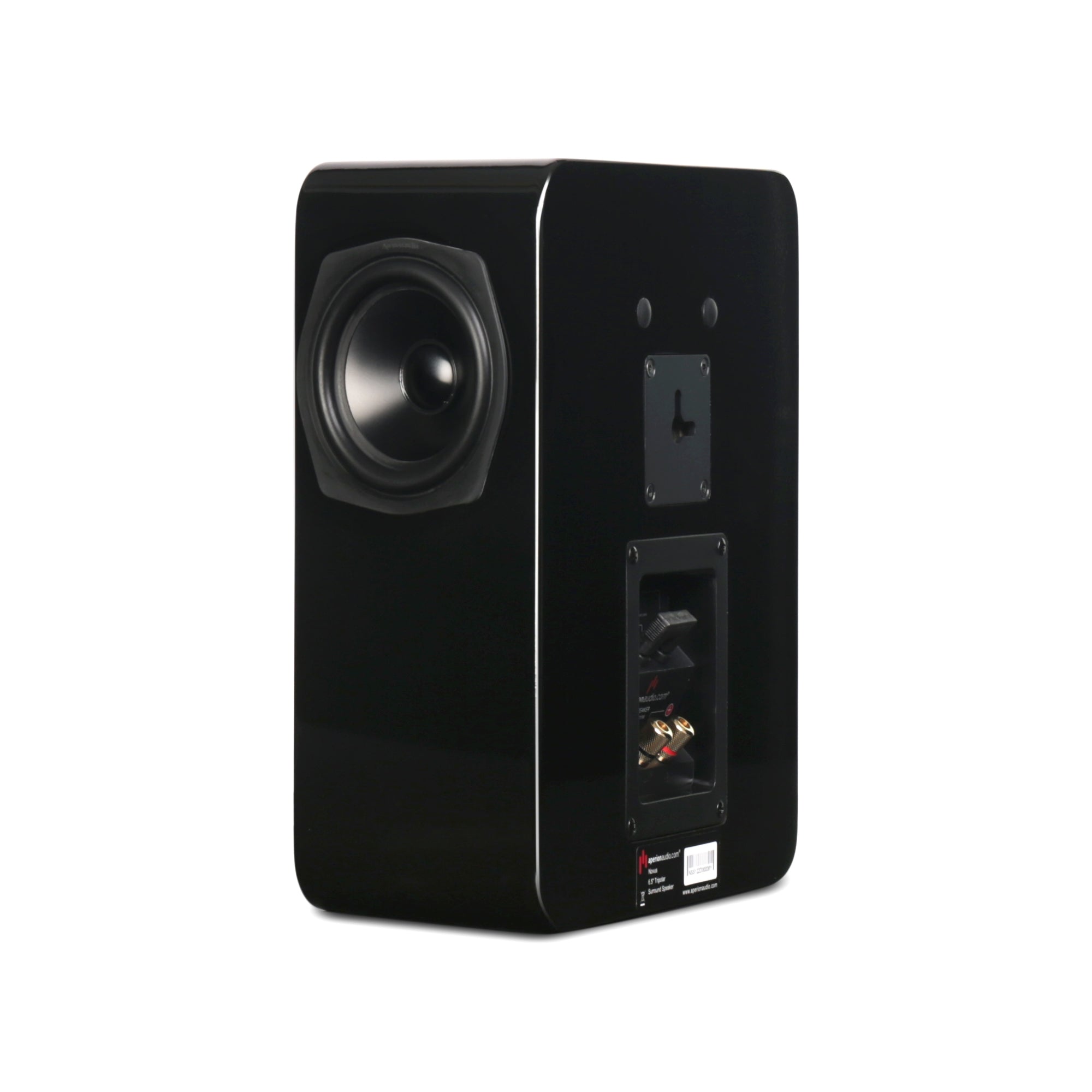 Aperion Audio Novus N6SS 6.5" Tripolar Surround Speakers Gloss Black Rear Left