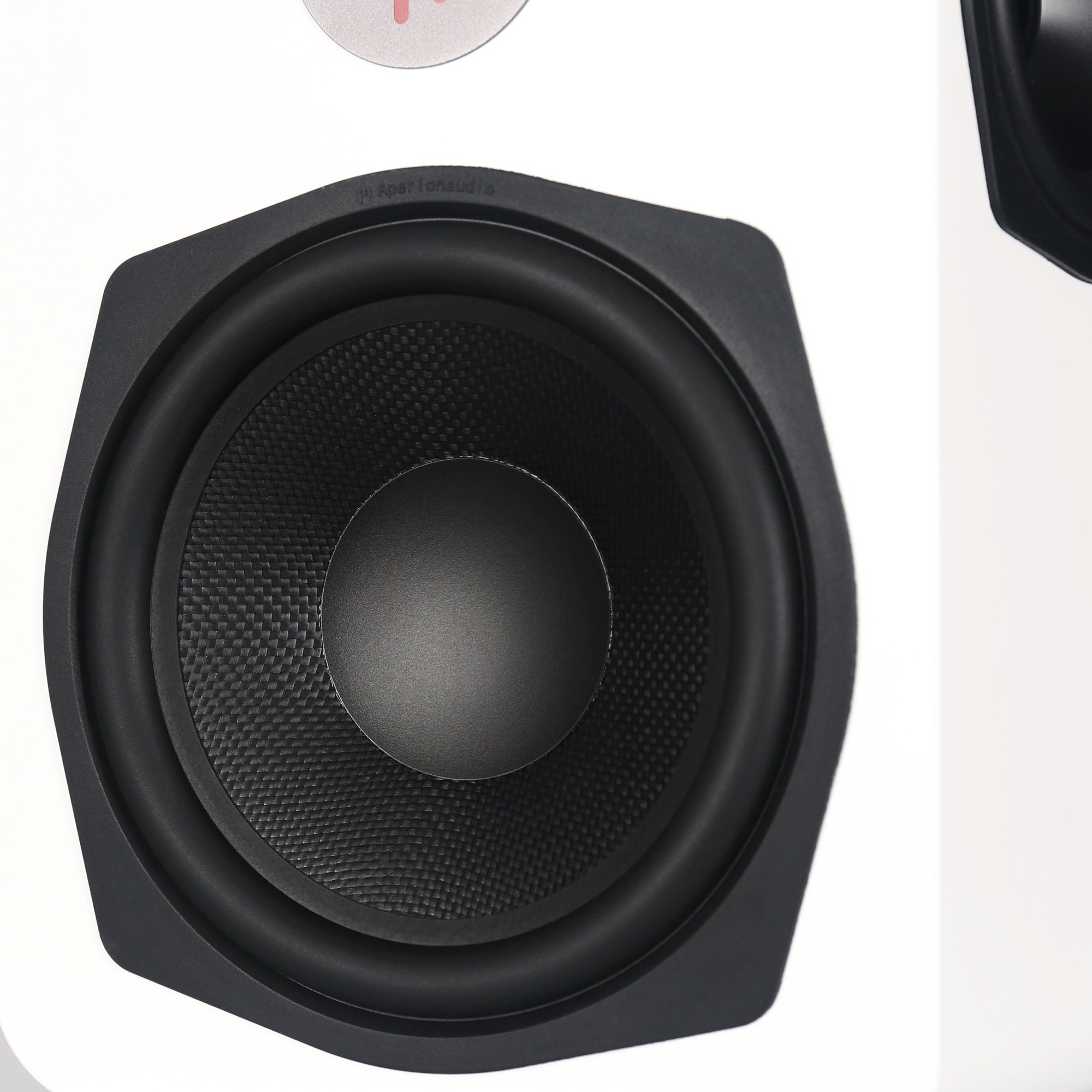 Aperion Audio Novus N6SS 6.5" Tripolar Surround Speakers Pure White Woofer