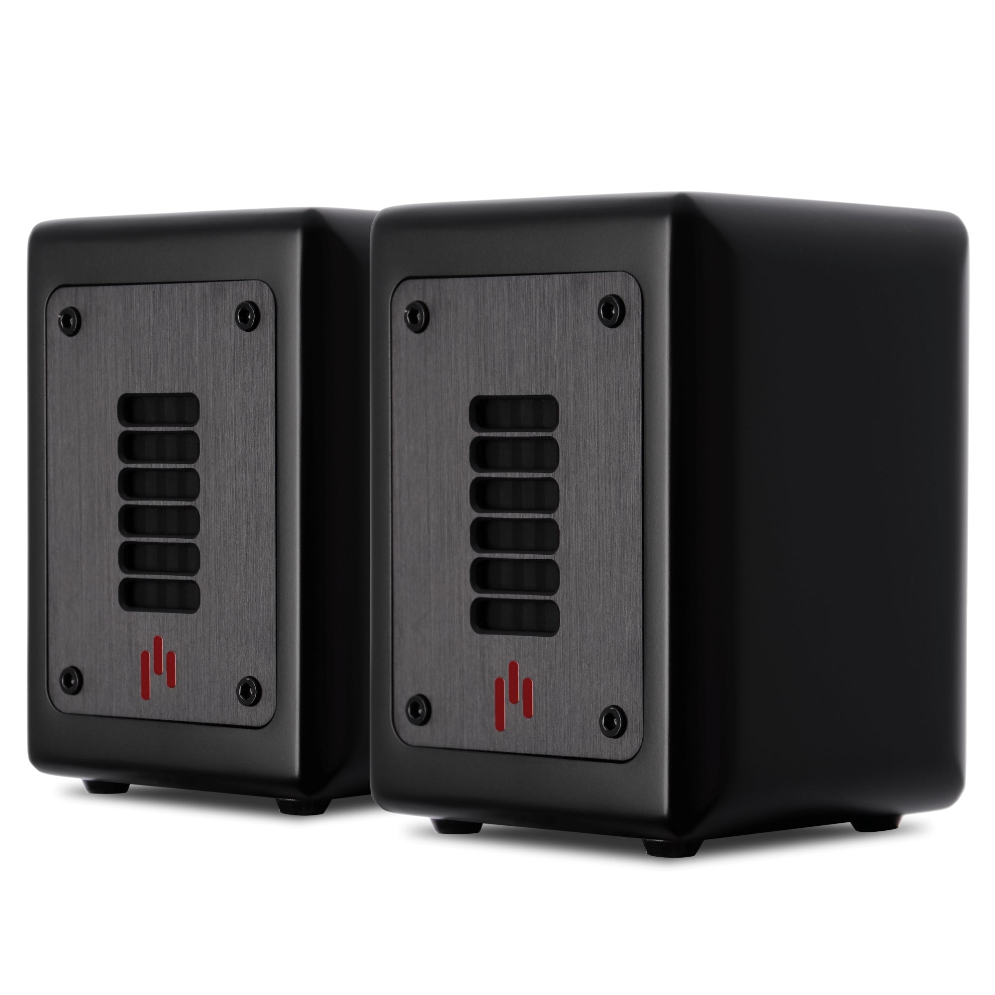 Aperion Audio PST Planar Ribbon Super Tweeter Speaker Stealth Black Pair