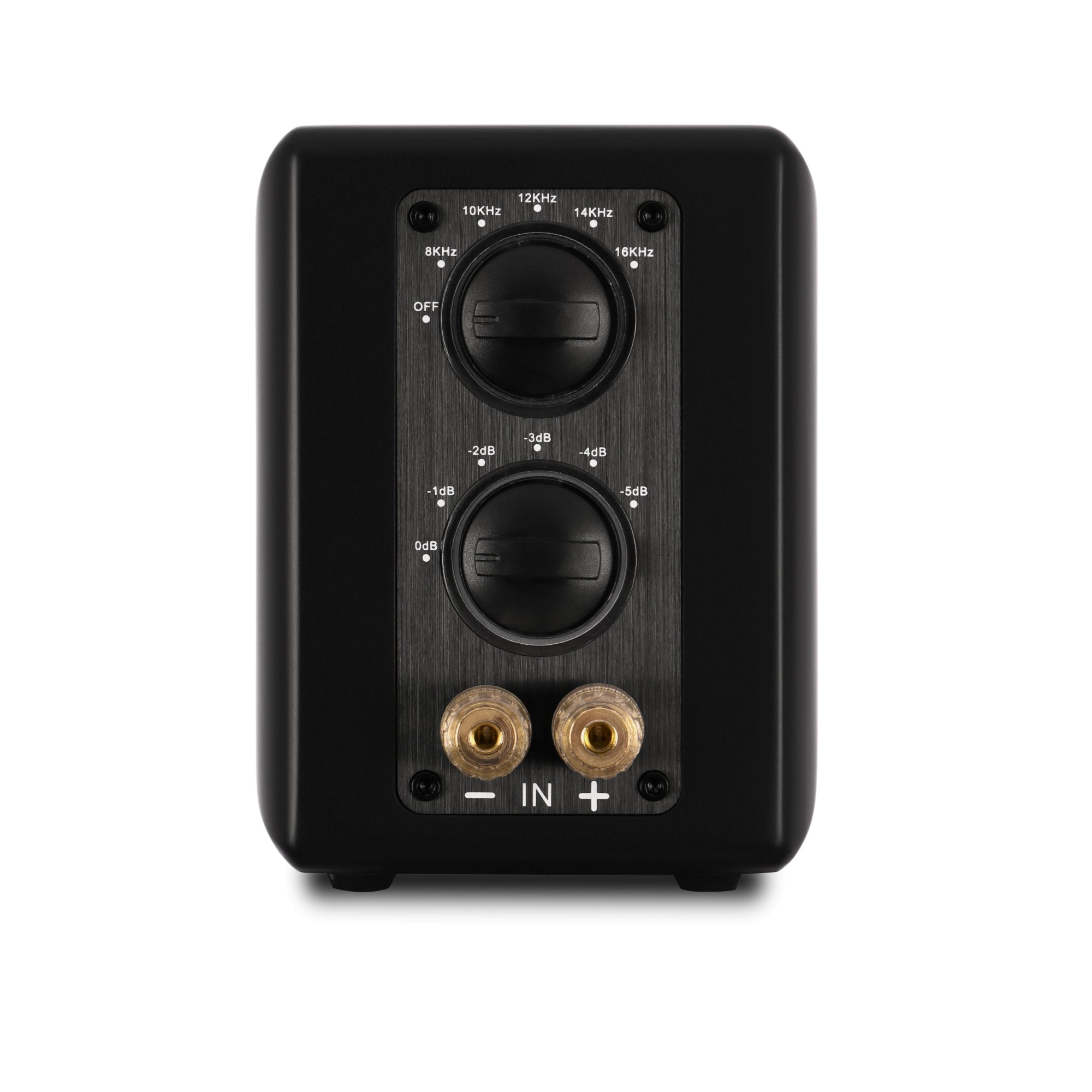 Aperion Audio PST Planar Ribbon Super Tweeter Speaker Stealth Black Back Side View