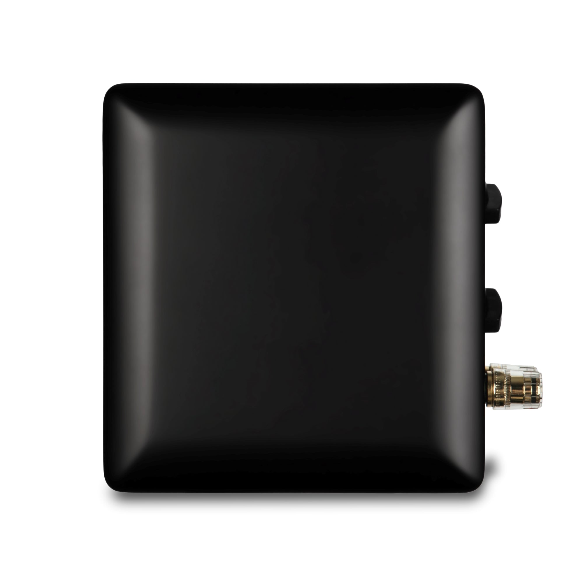 Aperion Audio RST True Aluminum Ribbon Super Tweeter Speaker Stealth Black Side View