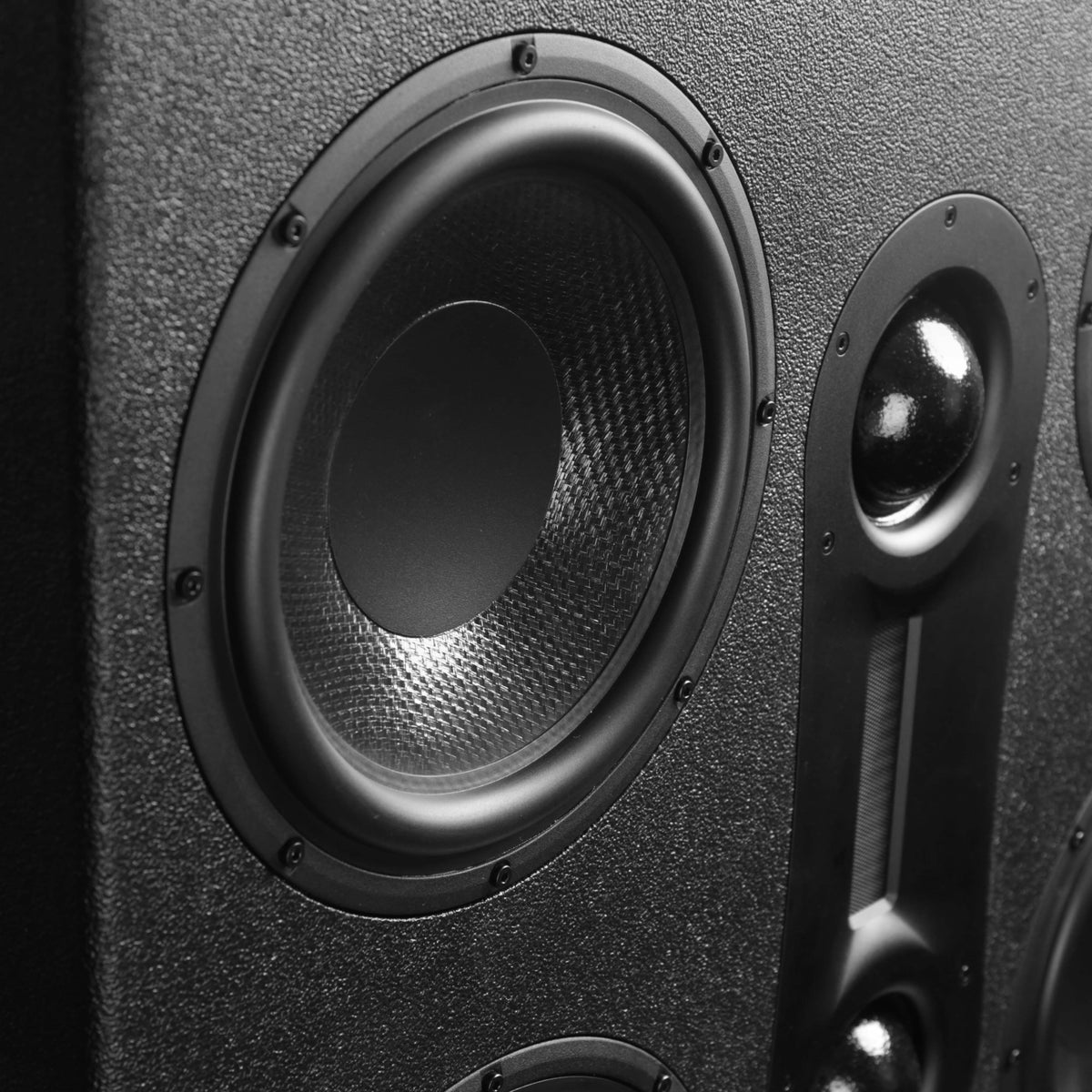 Aperion Audio Theatrus T107 T87 Flagship Monitor Speaker Curv Cone Woofer