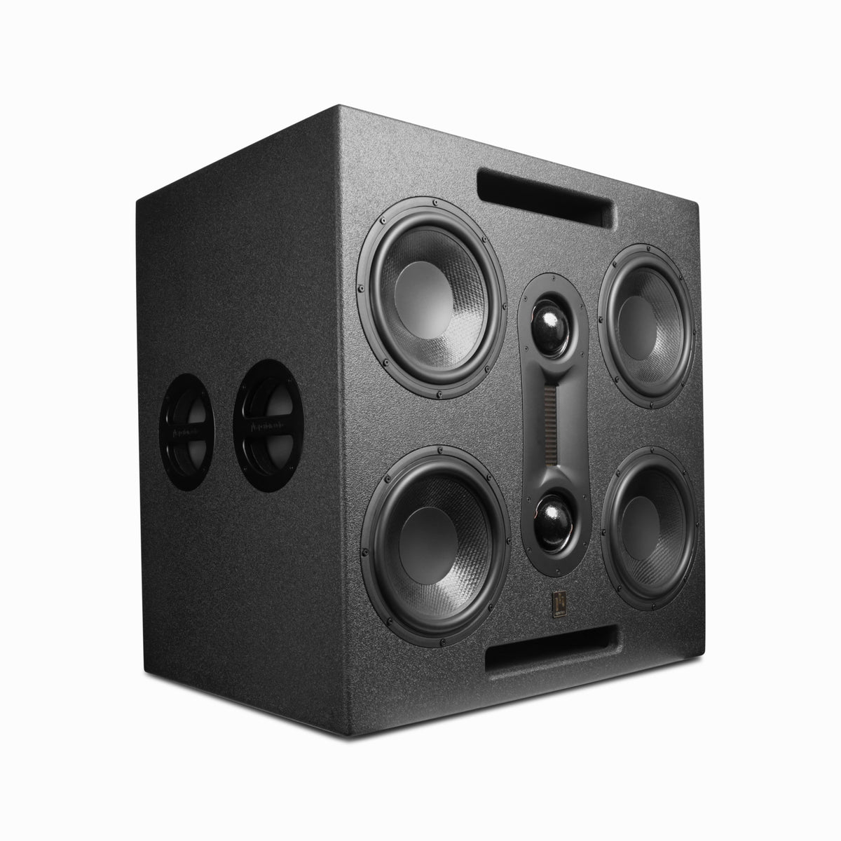 Aperion Audio Theatrus T107 Quad 10" Flagship Monitor Speaker Side Front