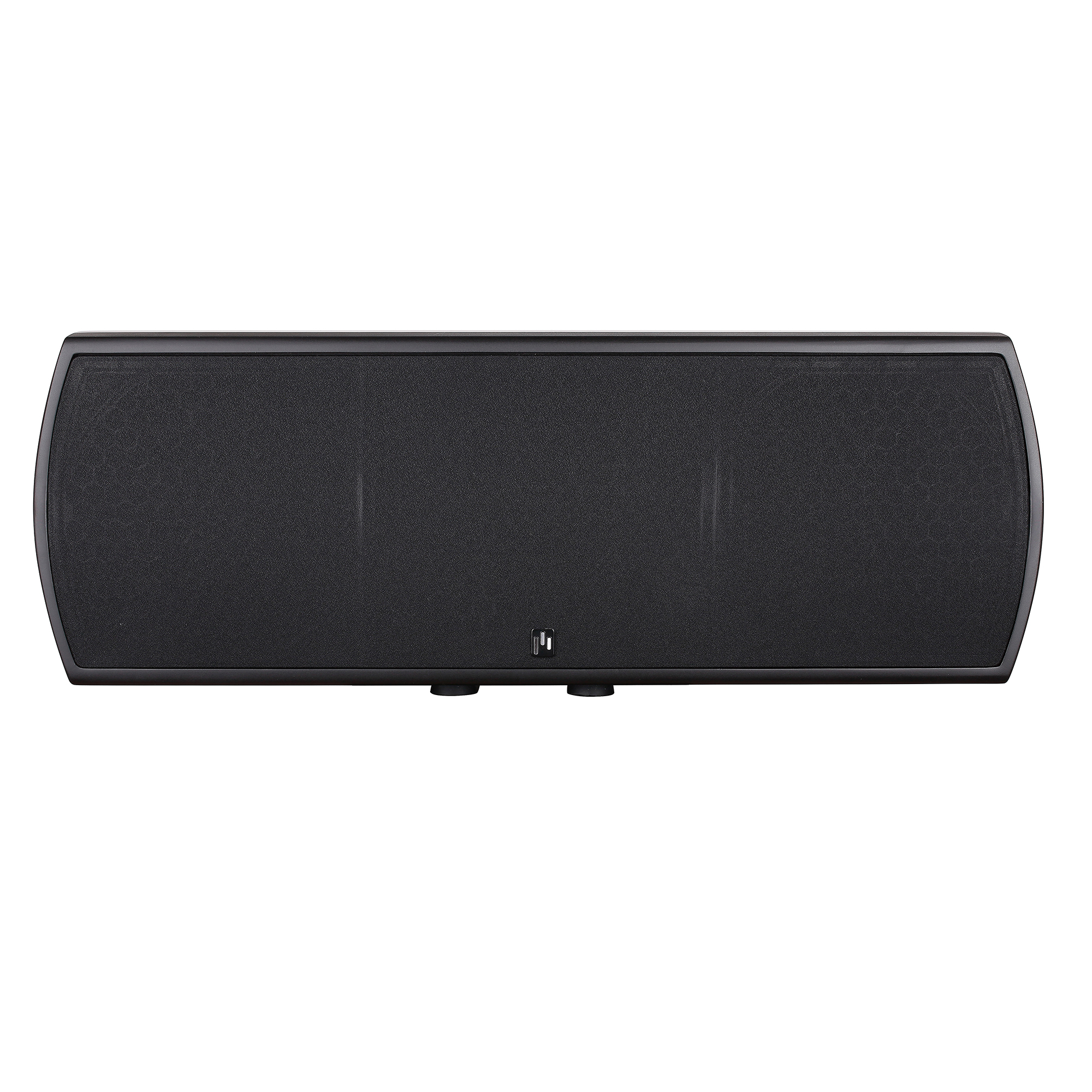 Aperion Verus V6C Center Speaker Gloss Black Front Grille On