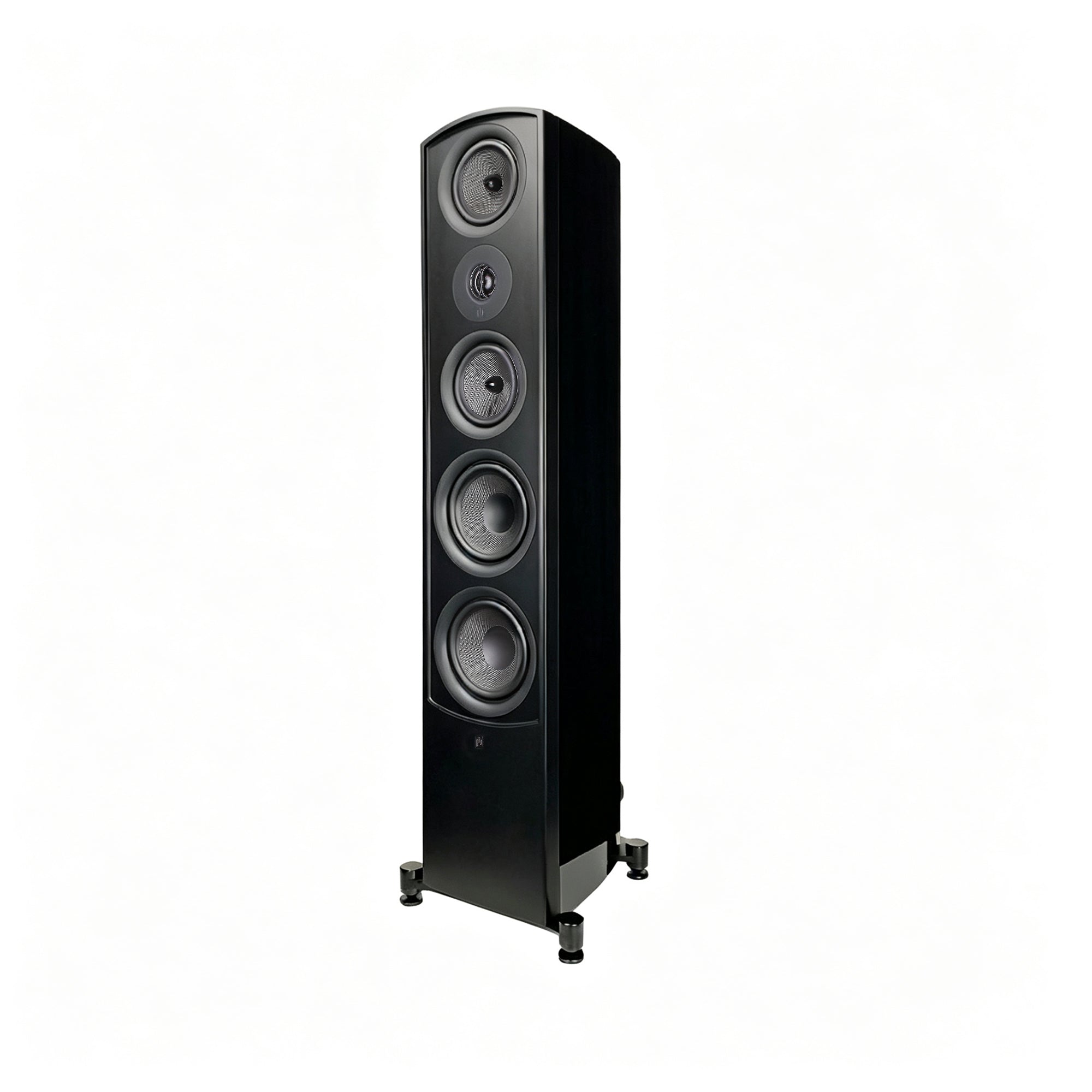 aperion v6t tower speaker gloss black