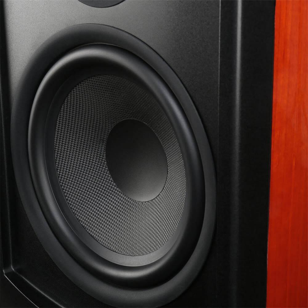 aperion-verus-v8b-bookshelf-speaker-gloss-cherry-woofer