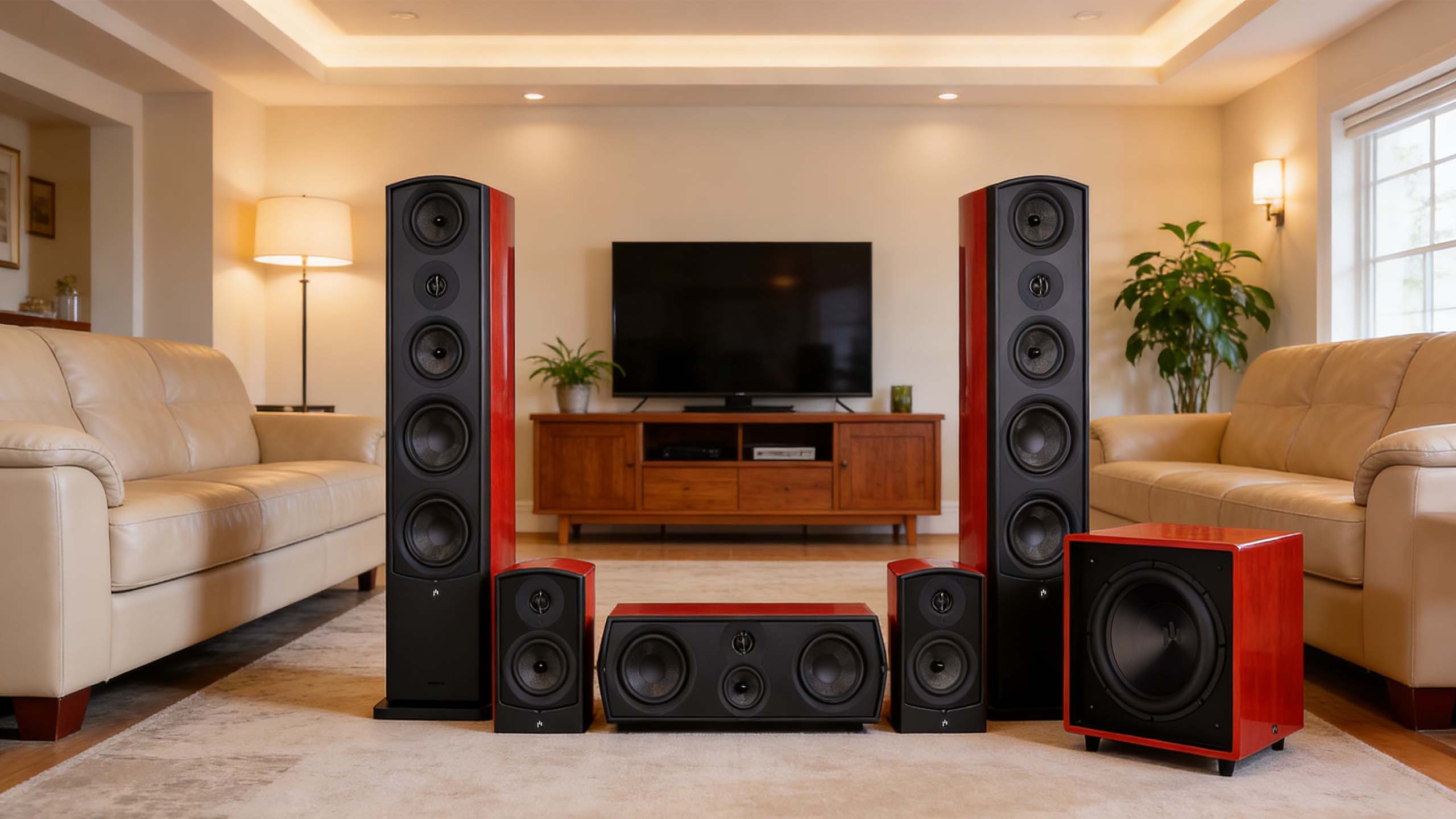 Aperion Audio Verus III Home Theater Speakers