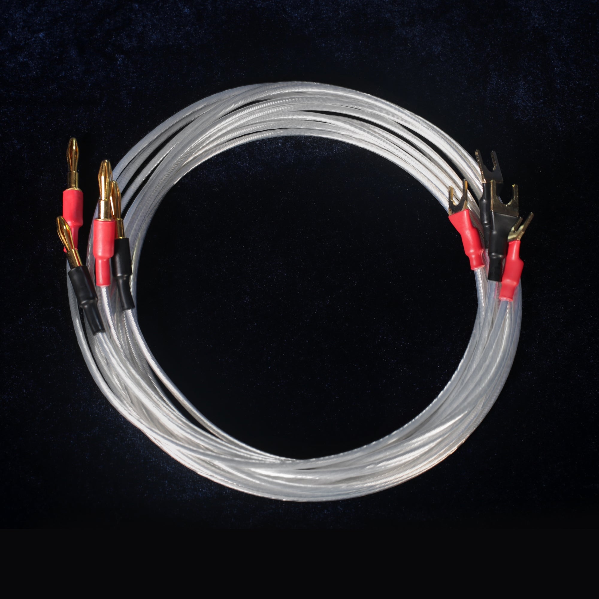Aperion Audio Premium 4N OFC Silver Speaker Wire Set (WST-4FT)