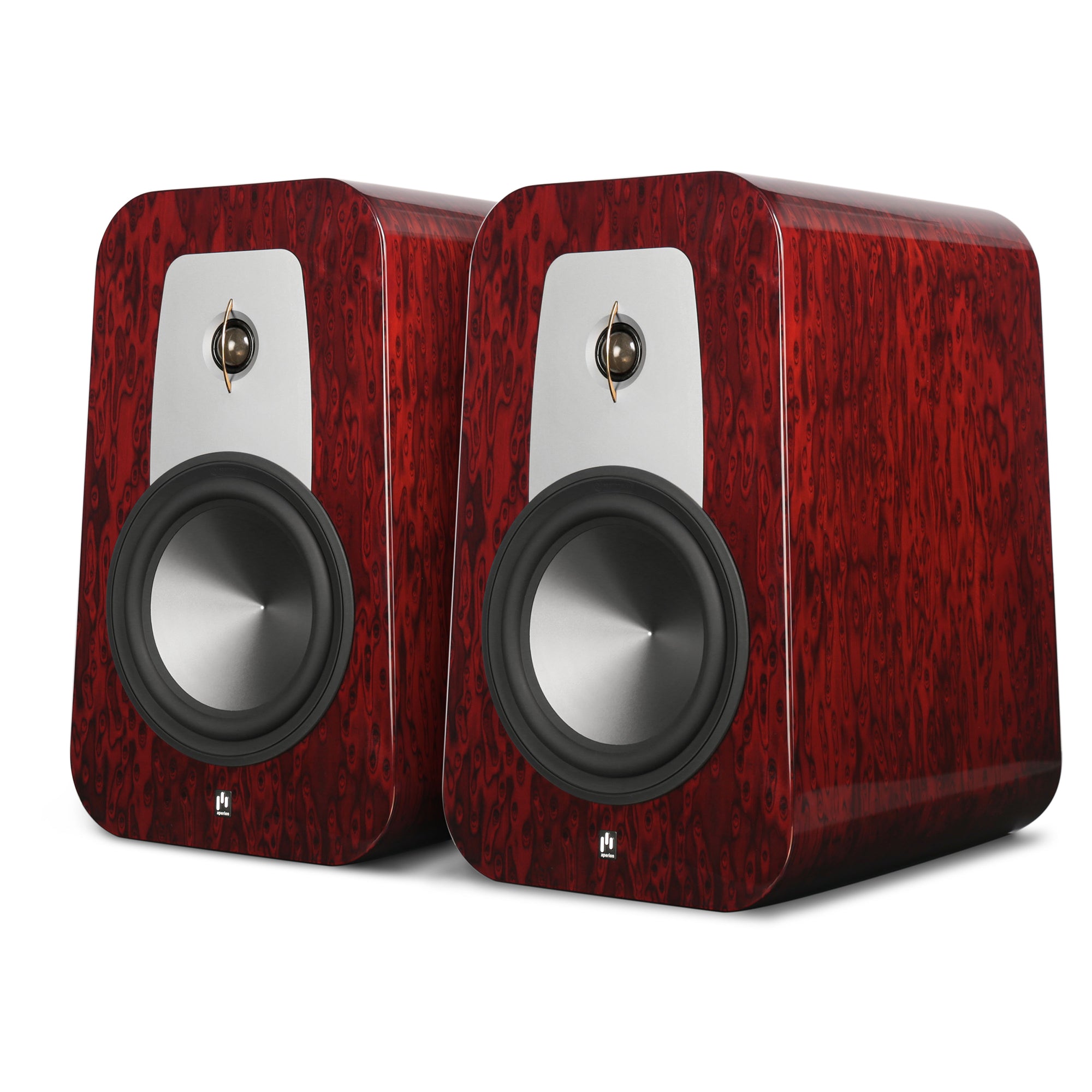 Aperion Grandis GR8 8" HiFi Bookshelf Speaker Gloss Rosewood Pair