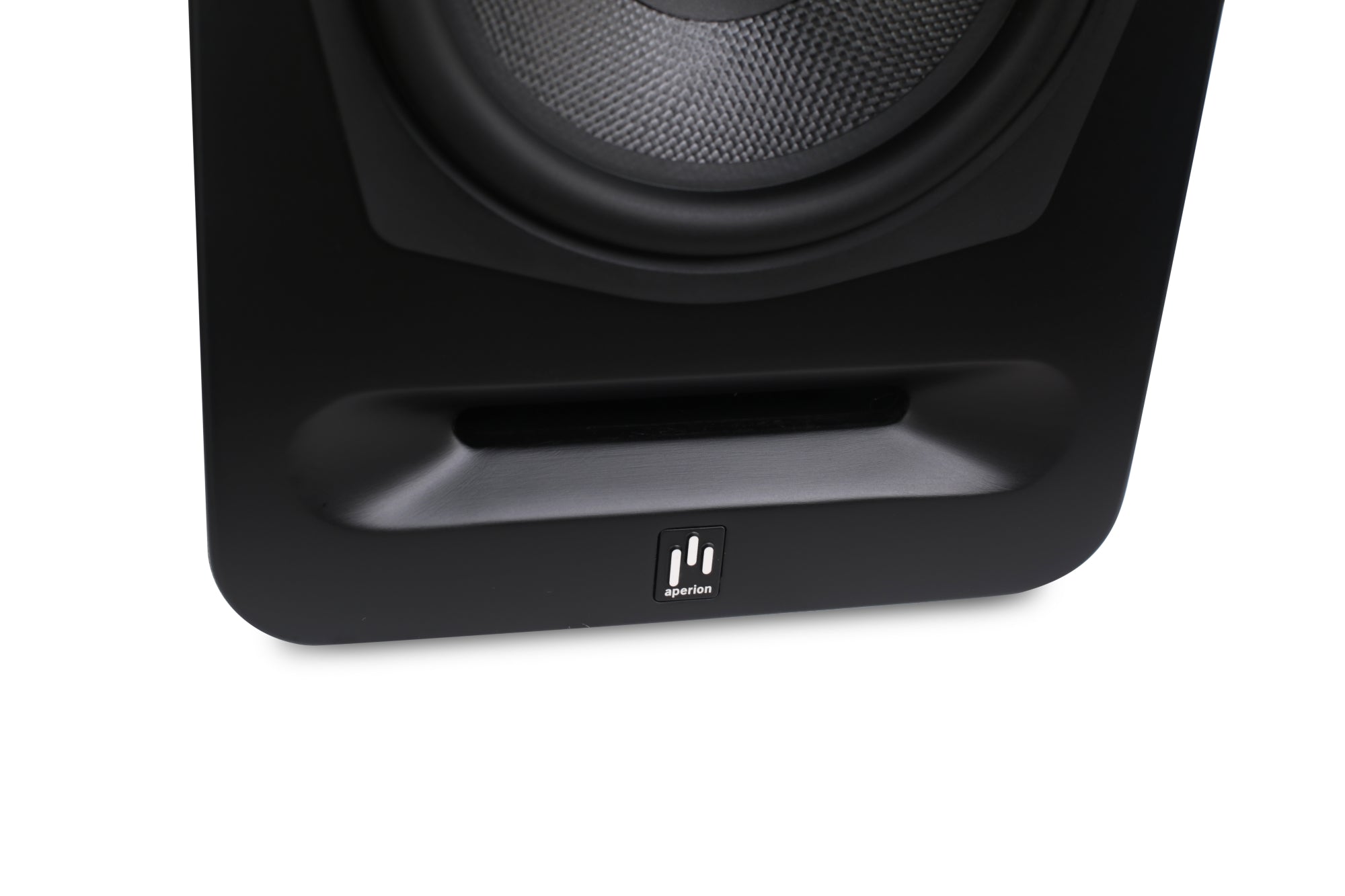 Aperion Audio Novus N6B 2-Way 6.5" Bookshelf Speaker Stealth Black Front Port