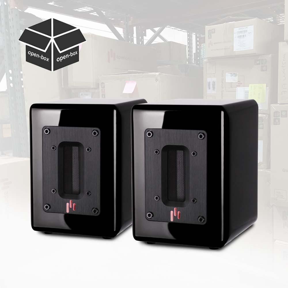 RST Aluminum Ribbon Super Tweeter Speaker Pair Gloss Black A Stock 839/840 - Aperion Audio
