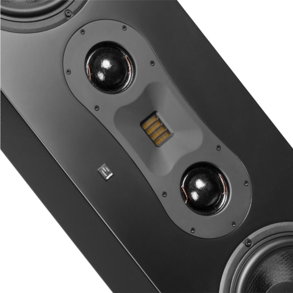 aperion-theatrus-slim-stack-LCR-speaker-aluminum-front-plate