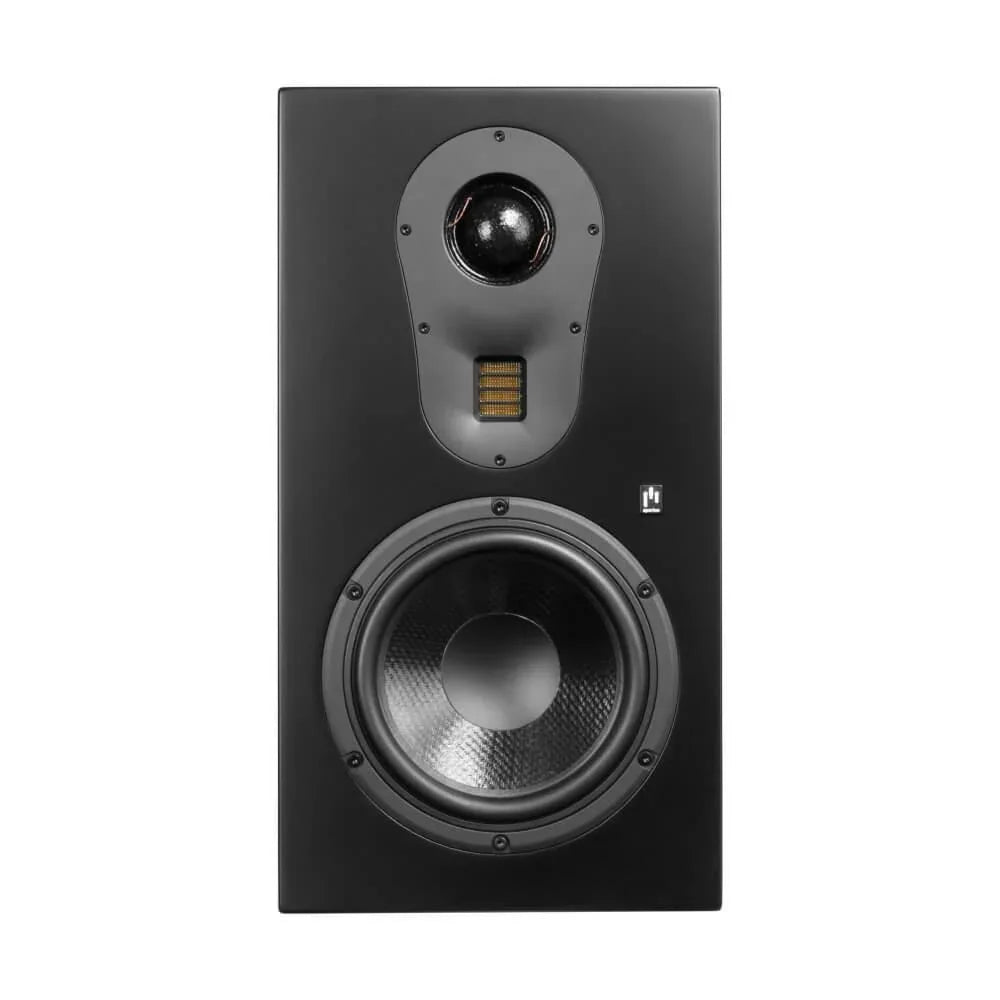 Front side of the Aperion Audio Theatrus T83S on-wall speaker.