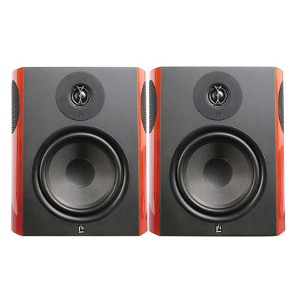 aperion-verus-v8s-8"-tripolar-surround-speaker-glosscherry-front-side