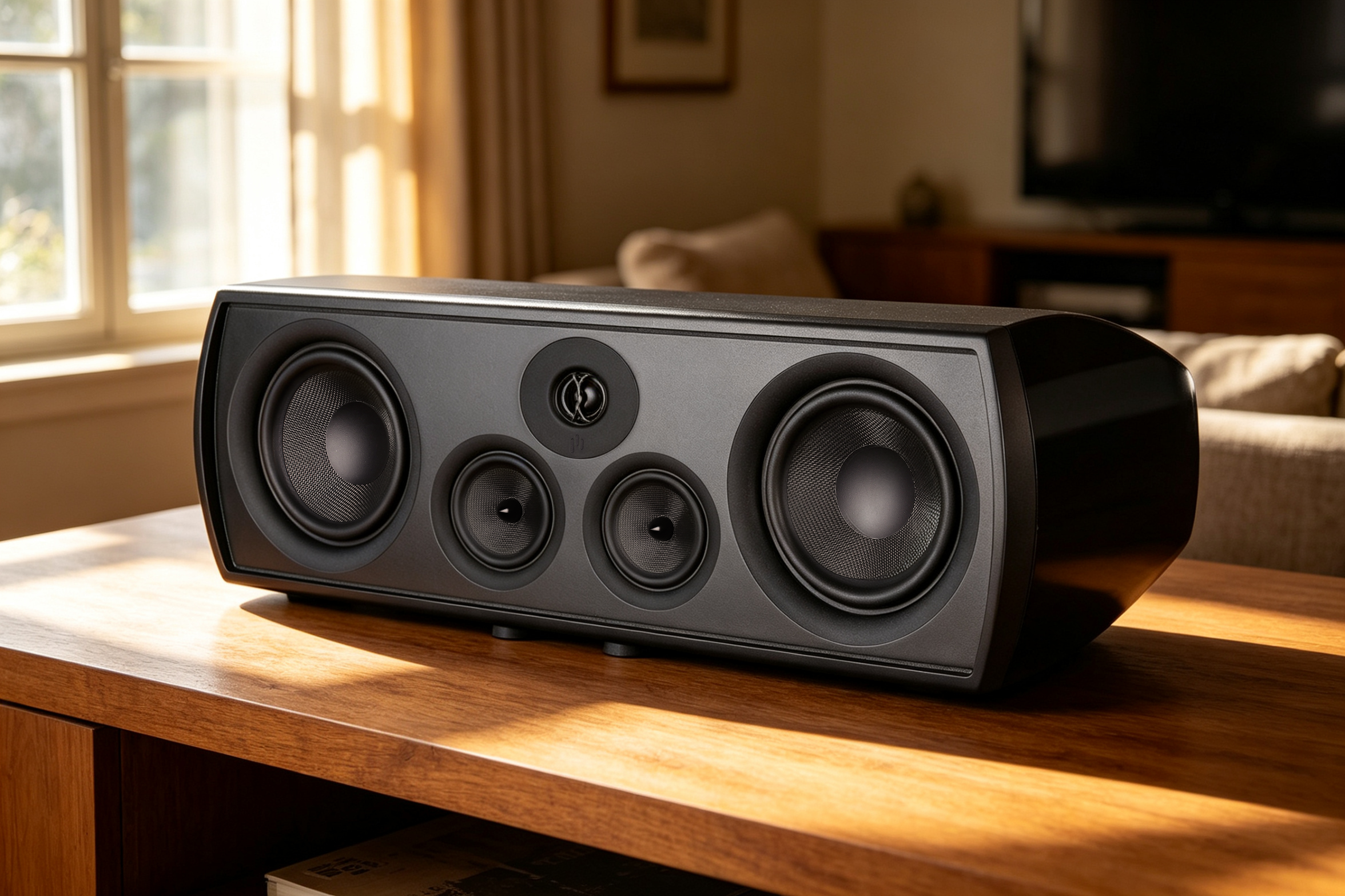 aperion_V8C_Center_Speaker_Gloss_Black