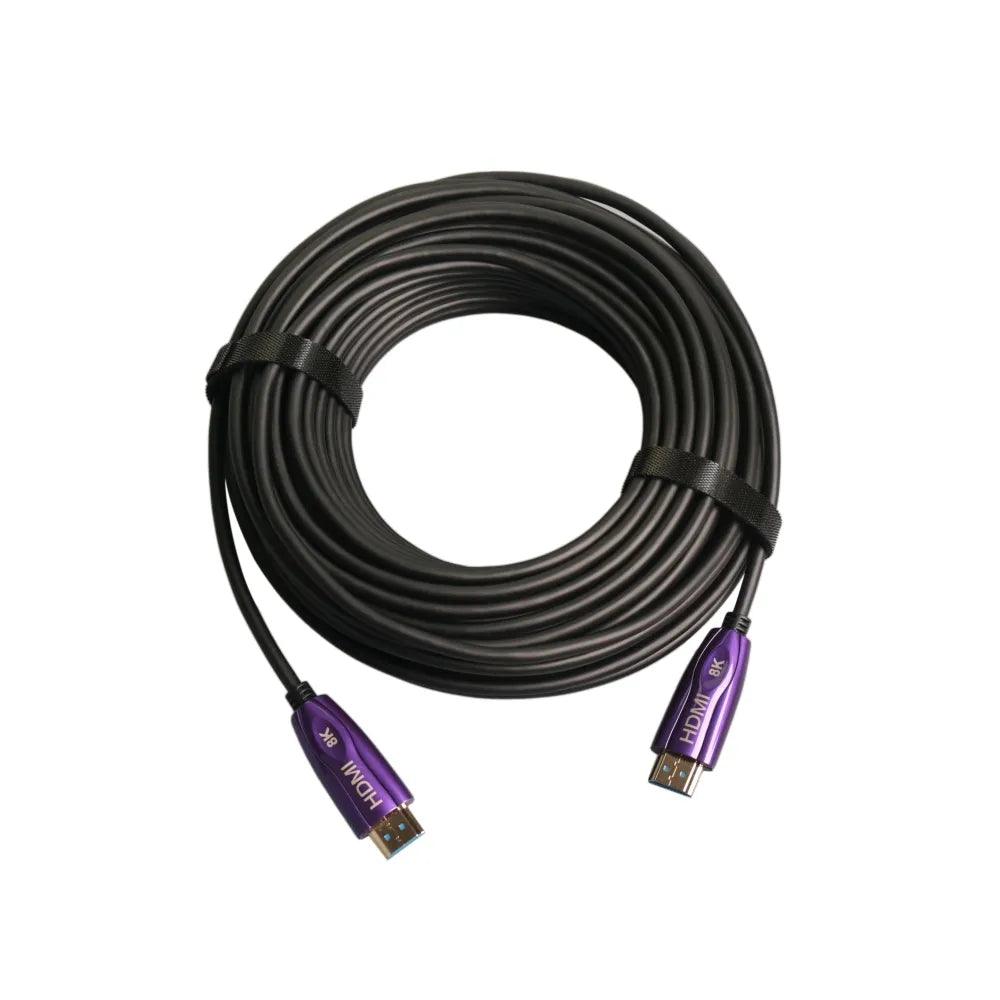 8K Ultra High Speed Fiber Optic HDMI Cable - Aperion Audio